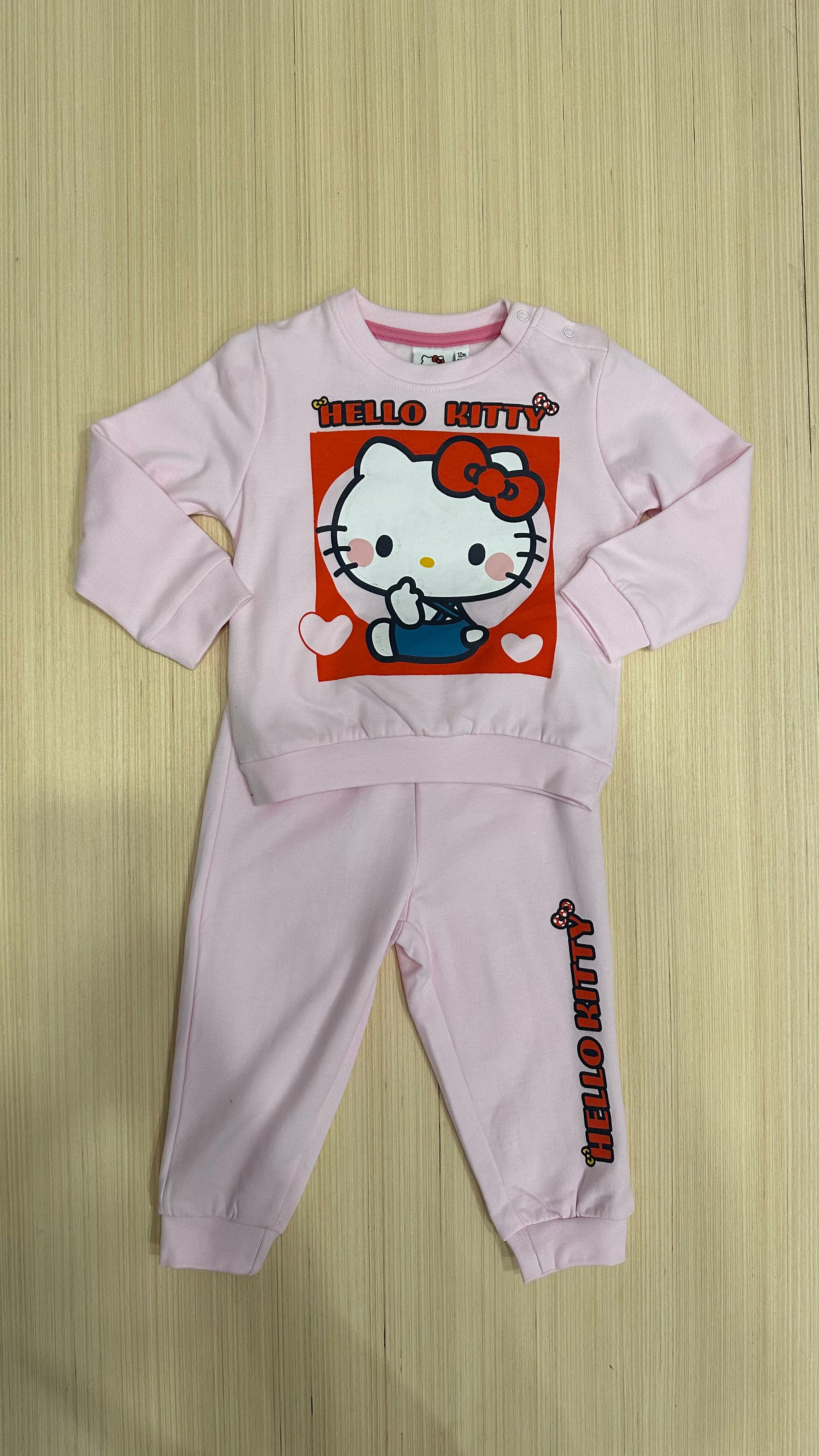 Completo TUTA KITTY 12-30M - ROSA