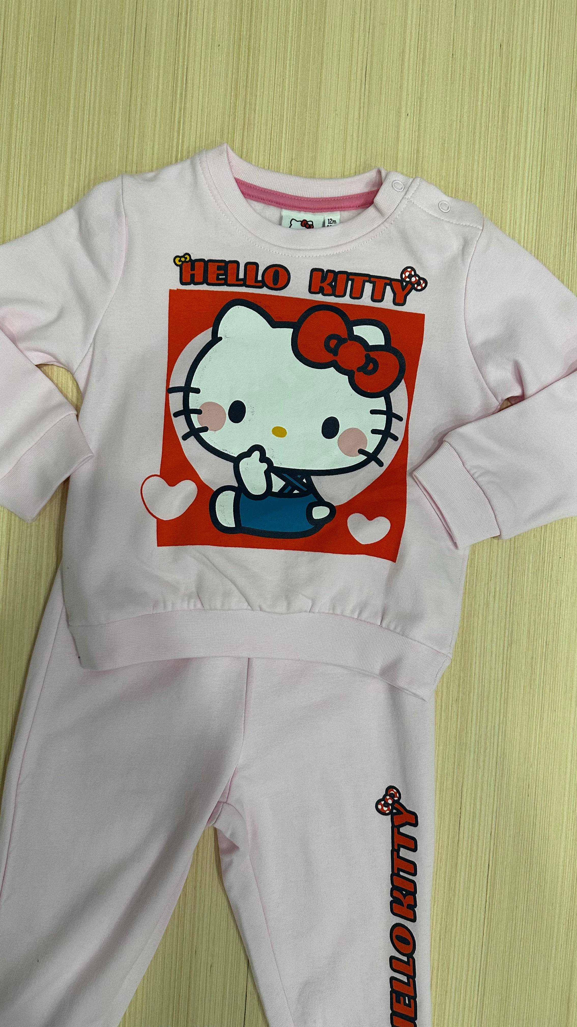 Completo TUTA KITTY 12-30M - ROSA