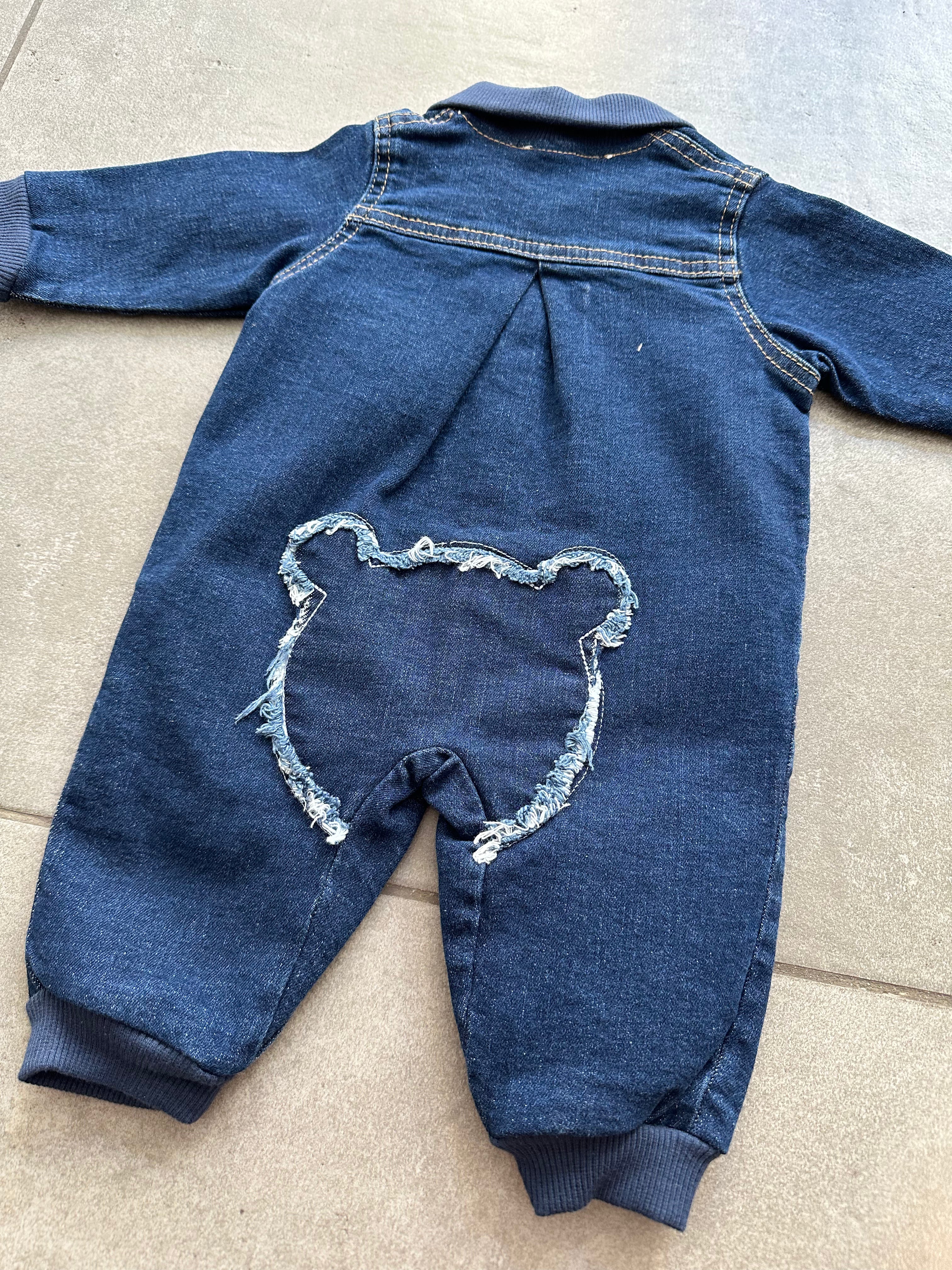 Tuta ORSETTO 3-12M - JEANS