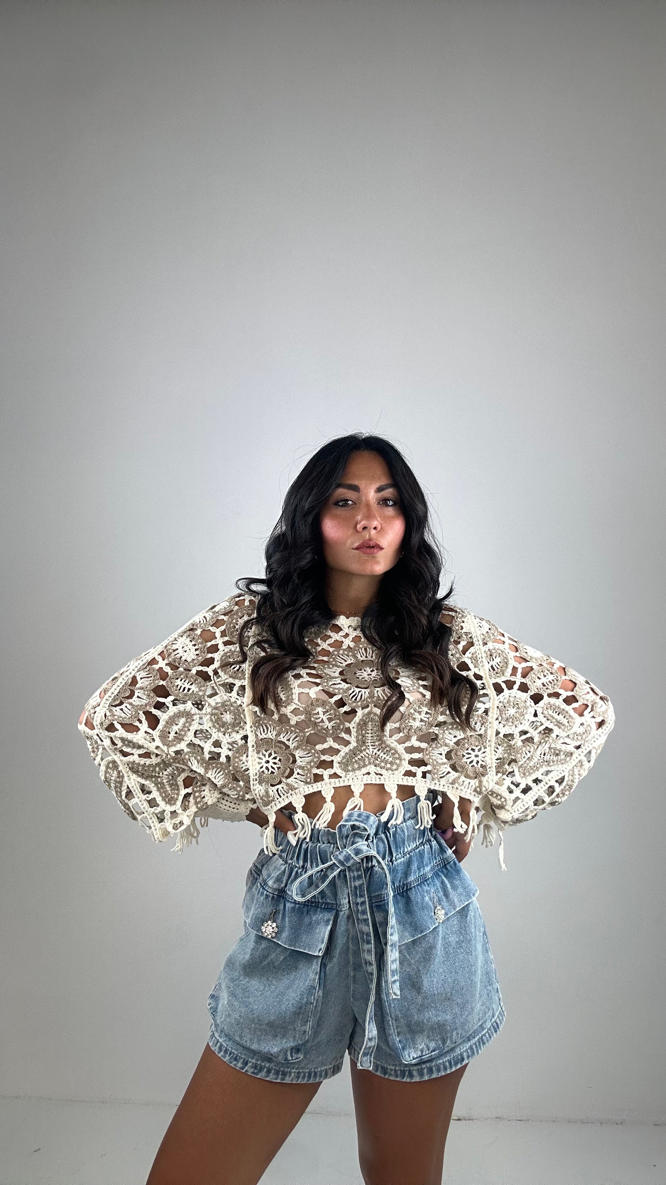 Shorts TASCA BRILLANTE - JEANS