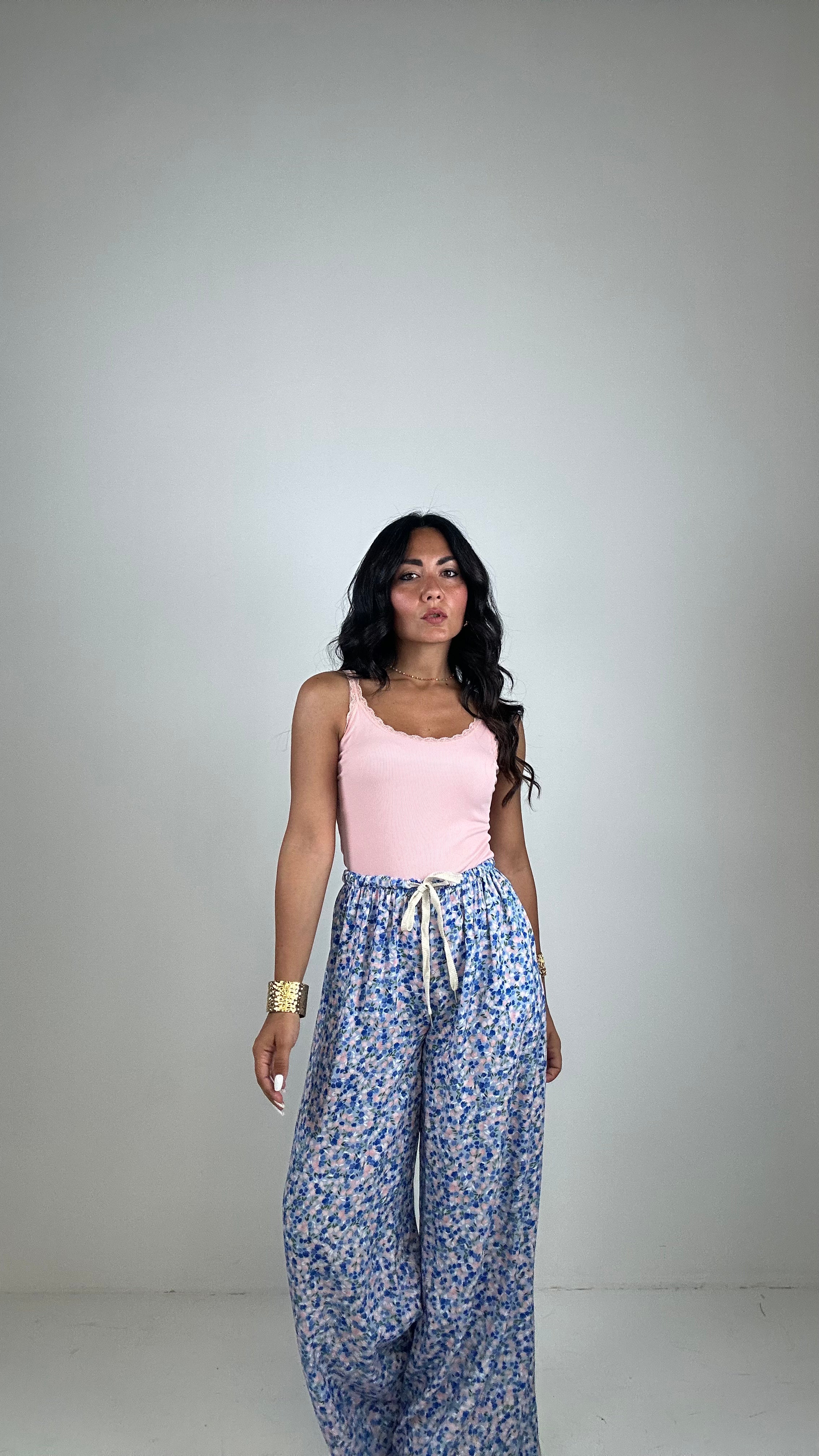 Pantalone FANTASIA - AZZURRO