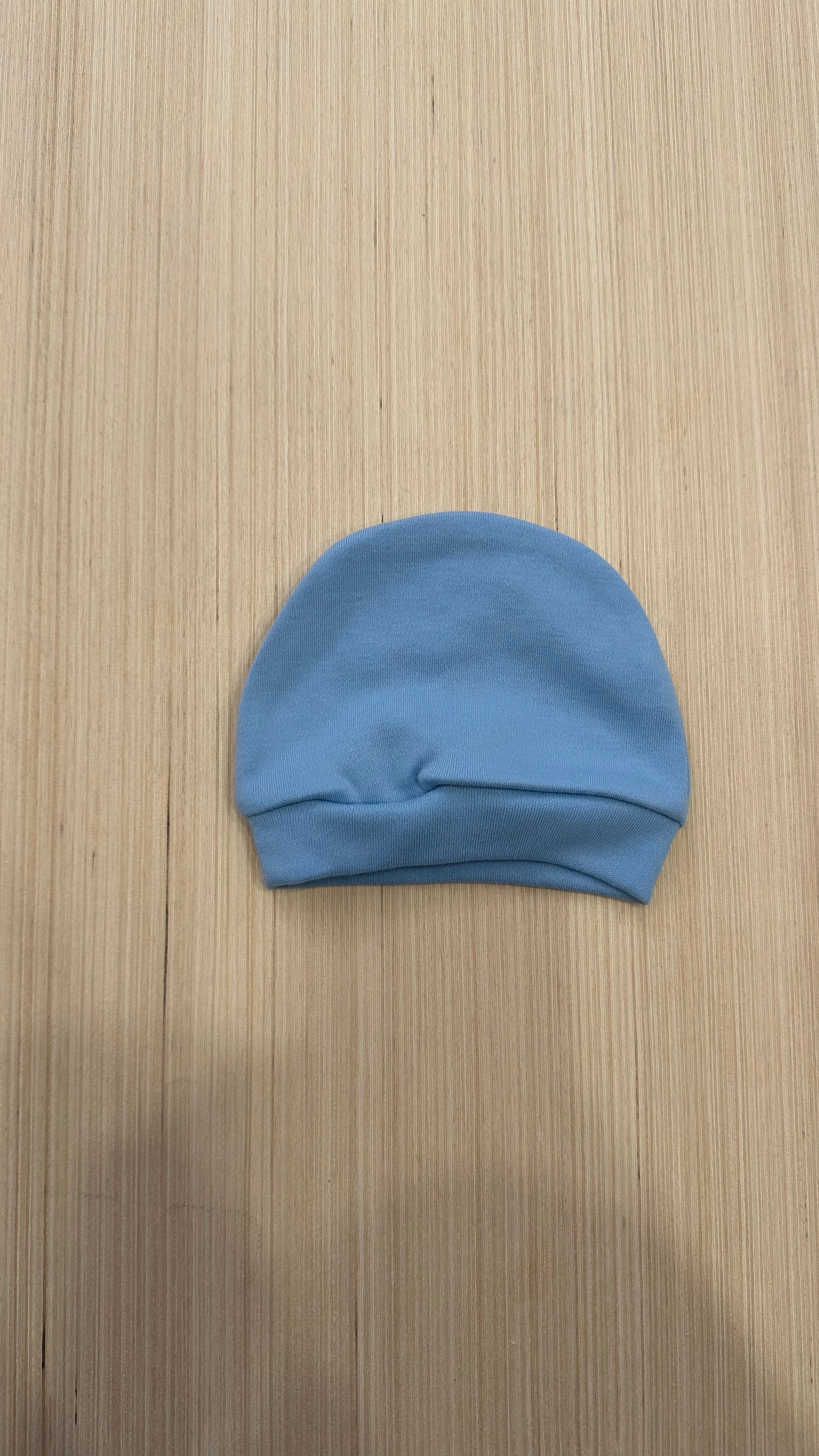 Cappellino COTONE NEONATO 0-3 - AZZURRO
