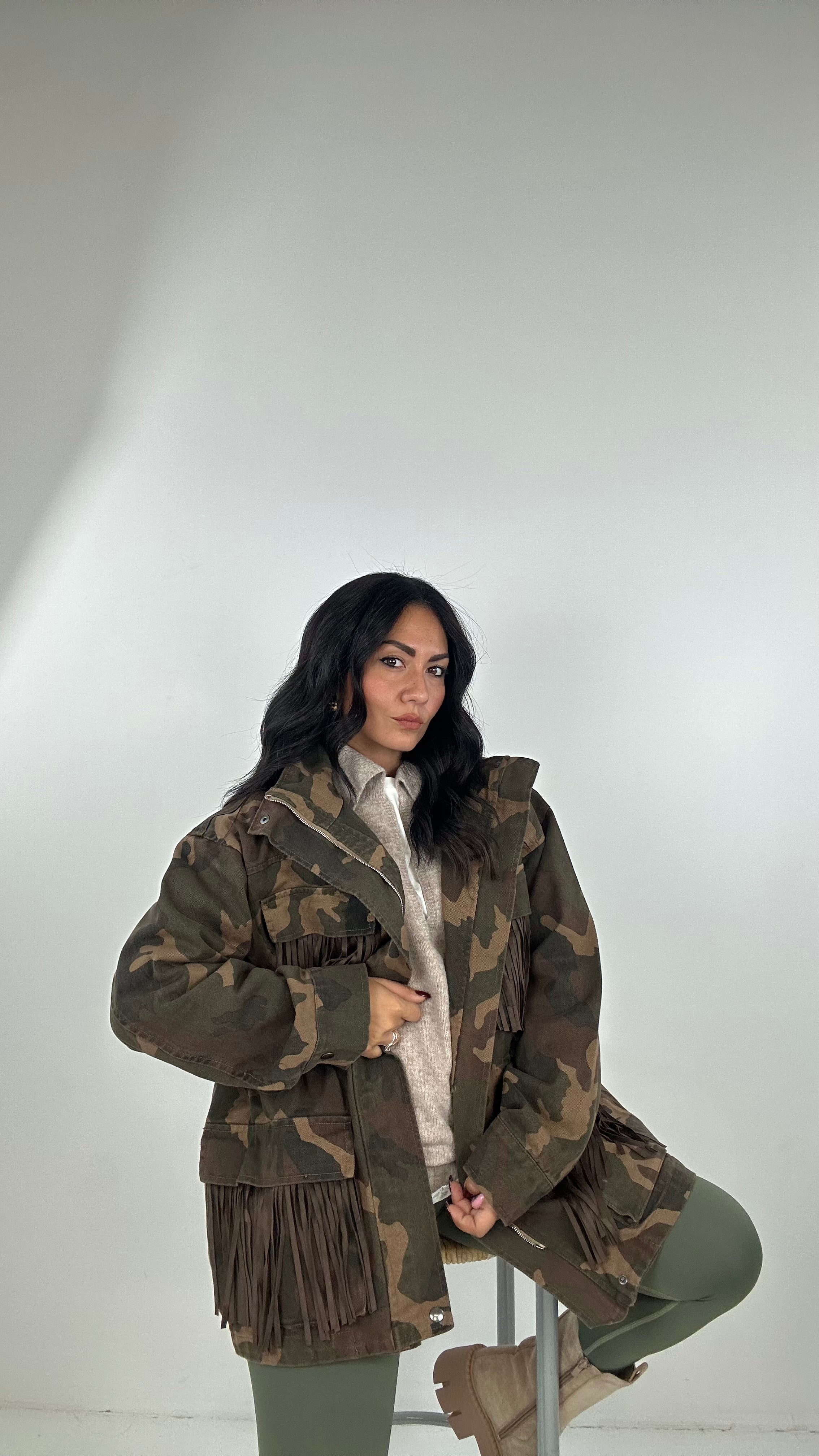 Parka MILITARE LUMINA - VERDE