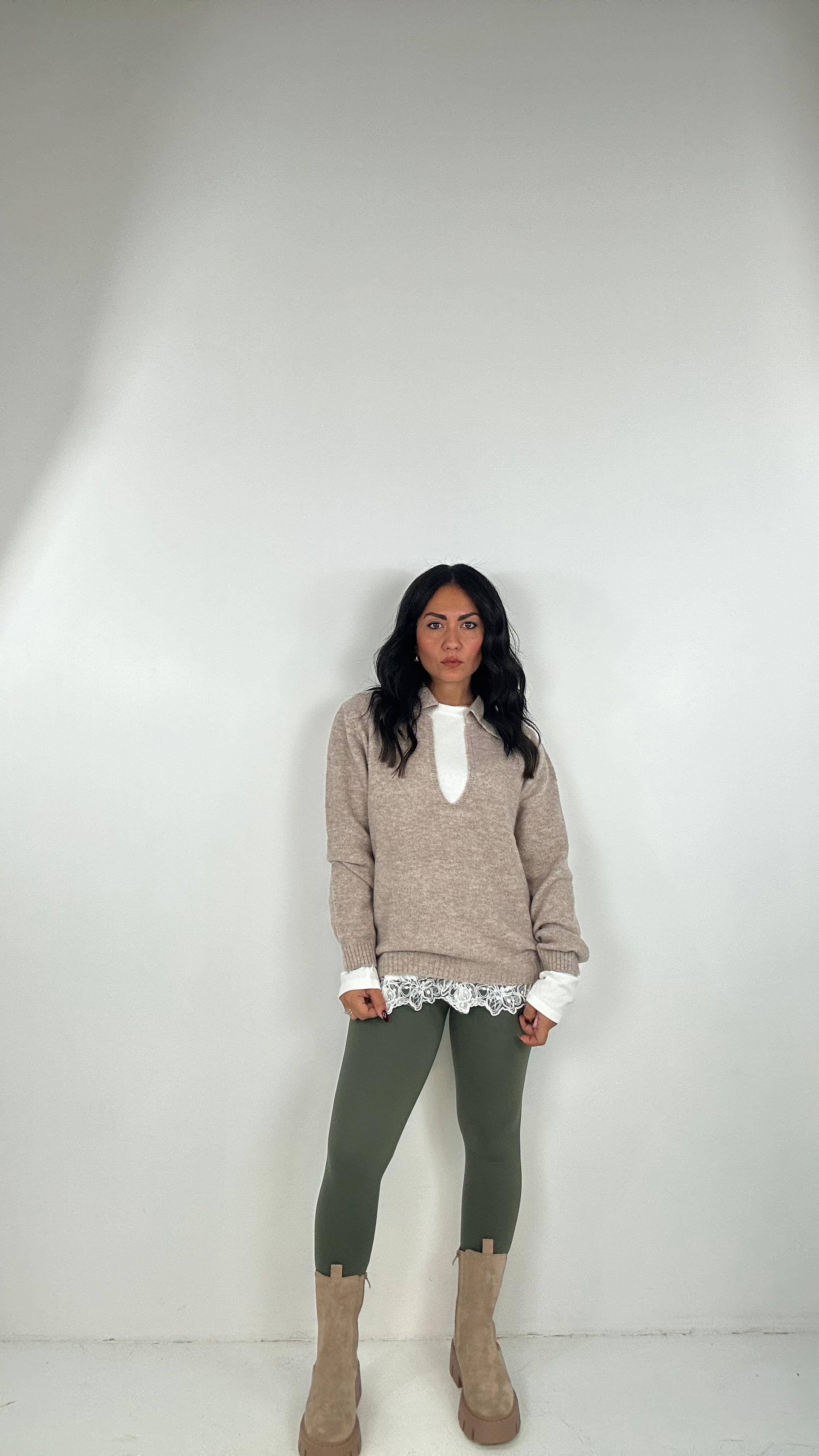 Leggins MODELLANTE - VERDE MILITARE