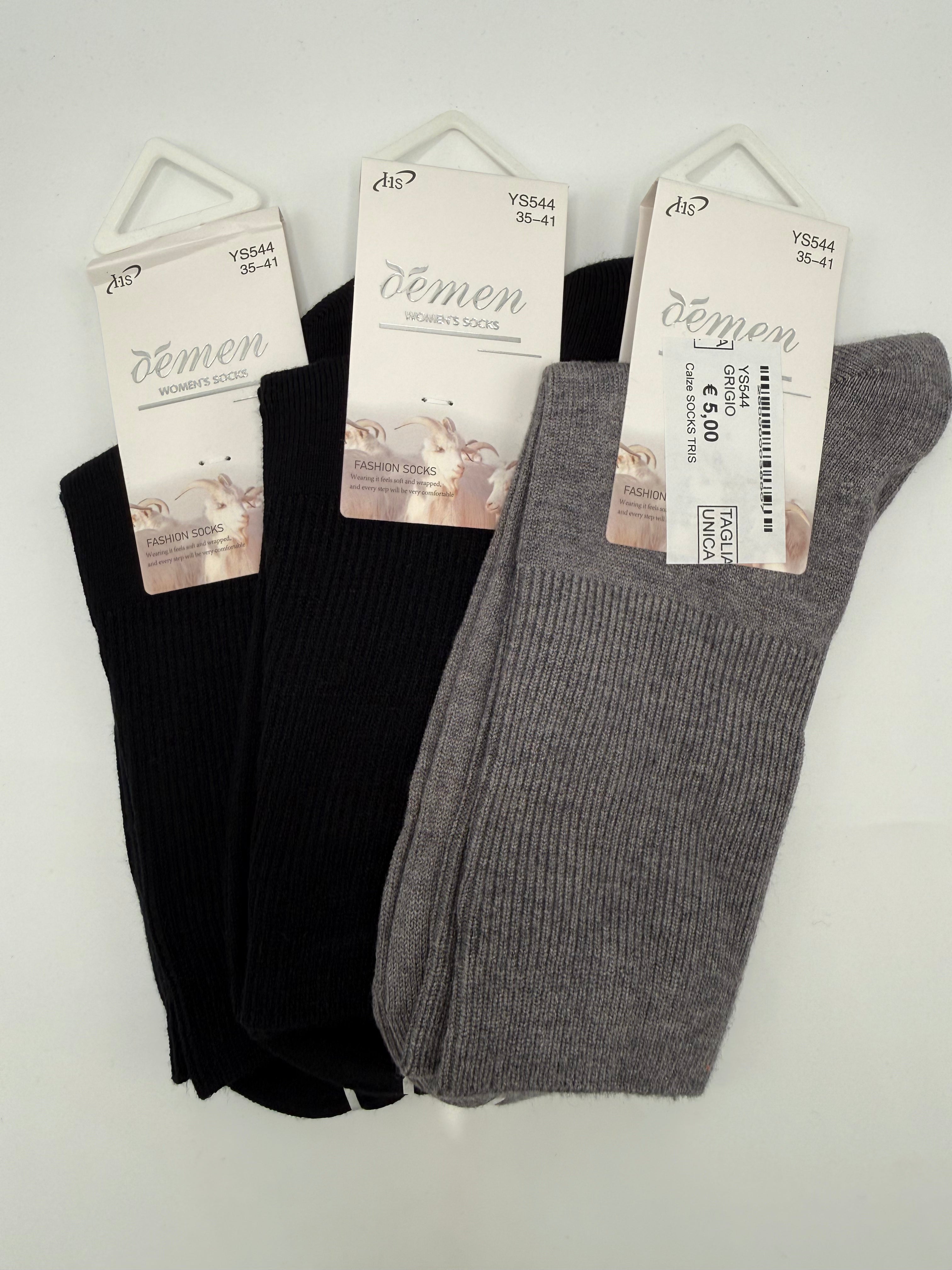 Calze SOCKS TRIS - GRIGIO
