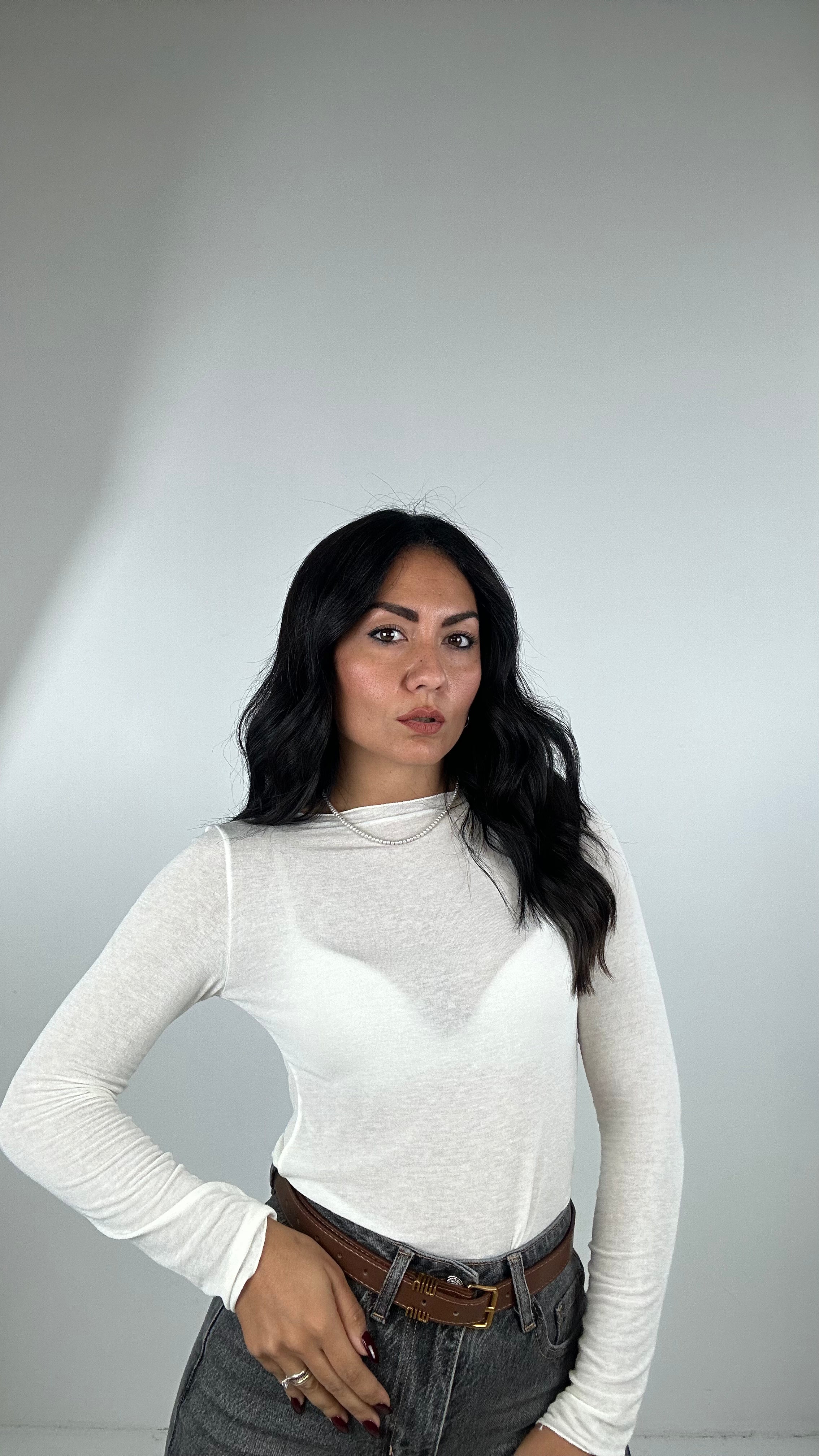 Maglia CASHMERE - PANNA