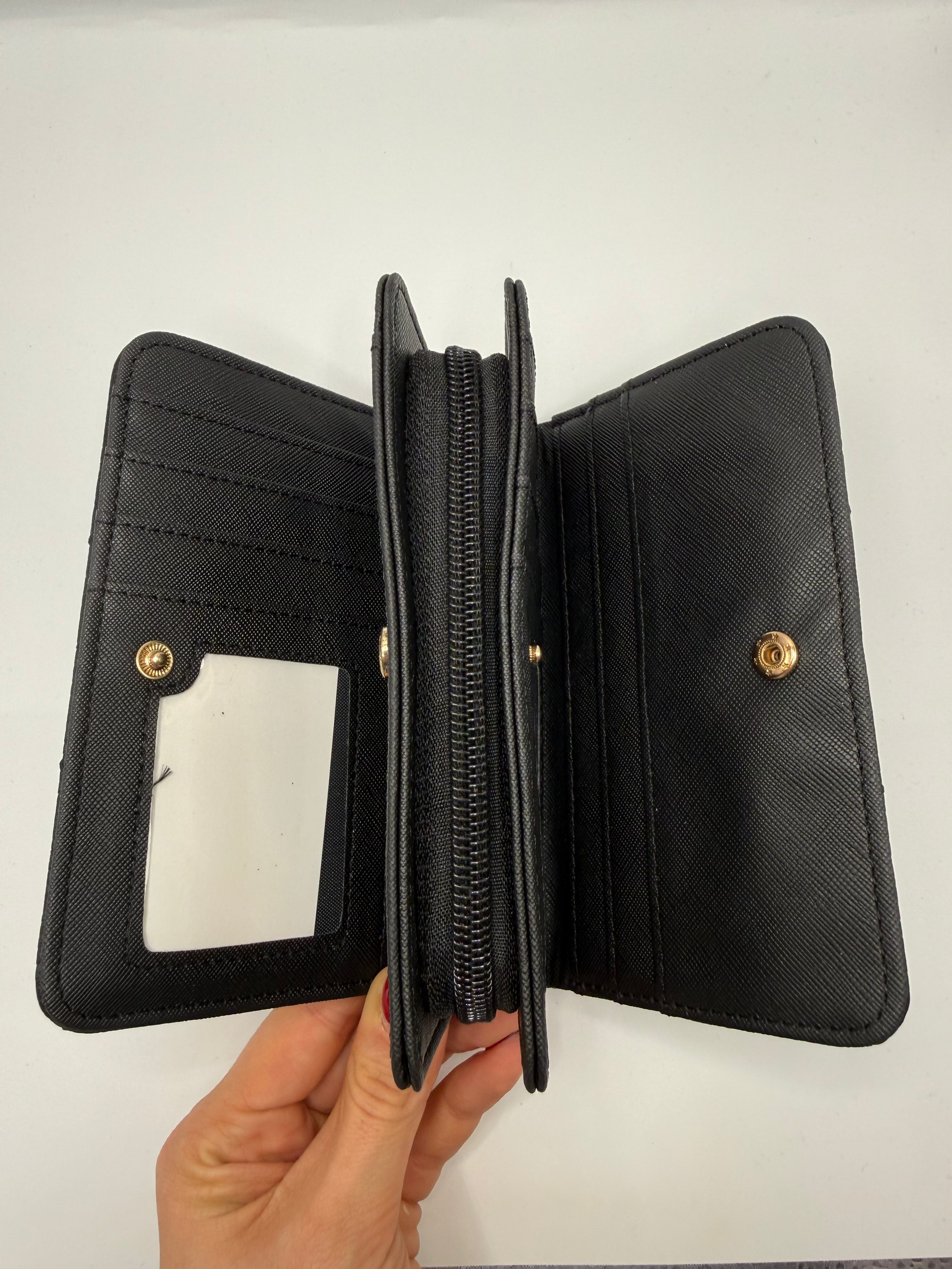 Portafoglio BASIC PELLE - NERO