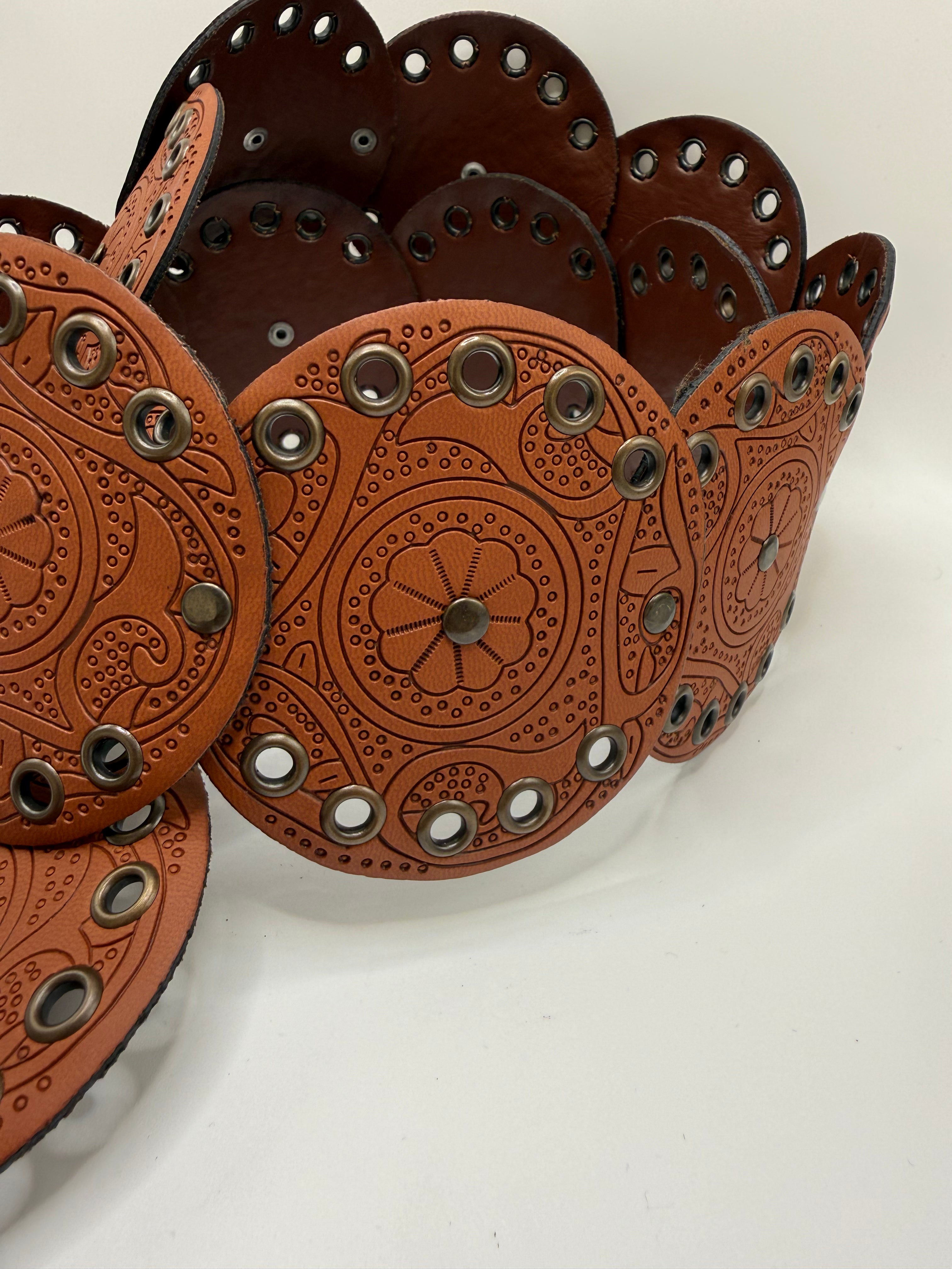 Cintura VINTAGE BIG - CAMMELLO