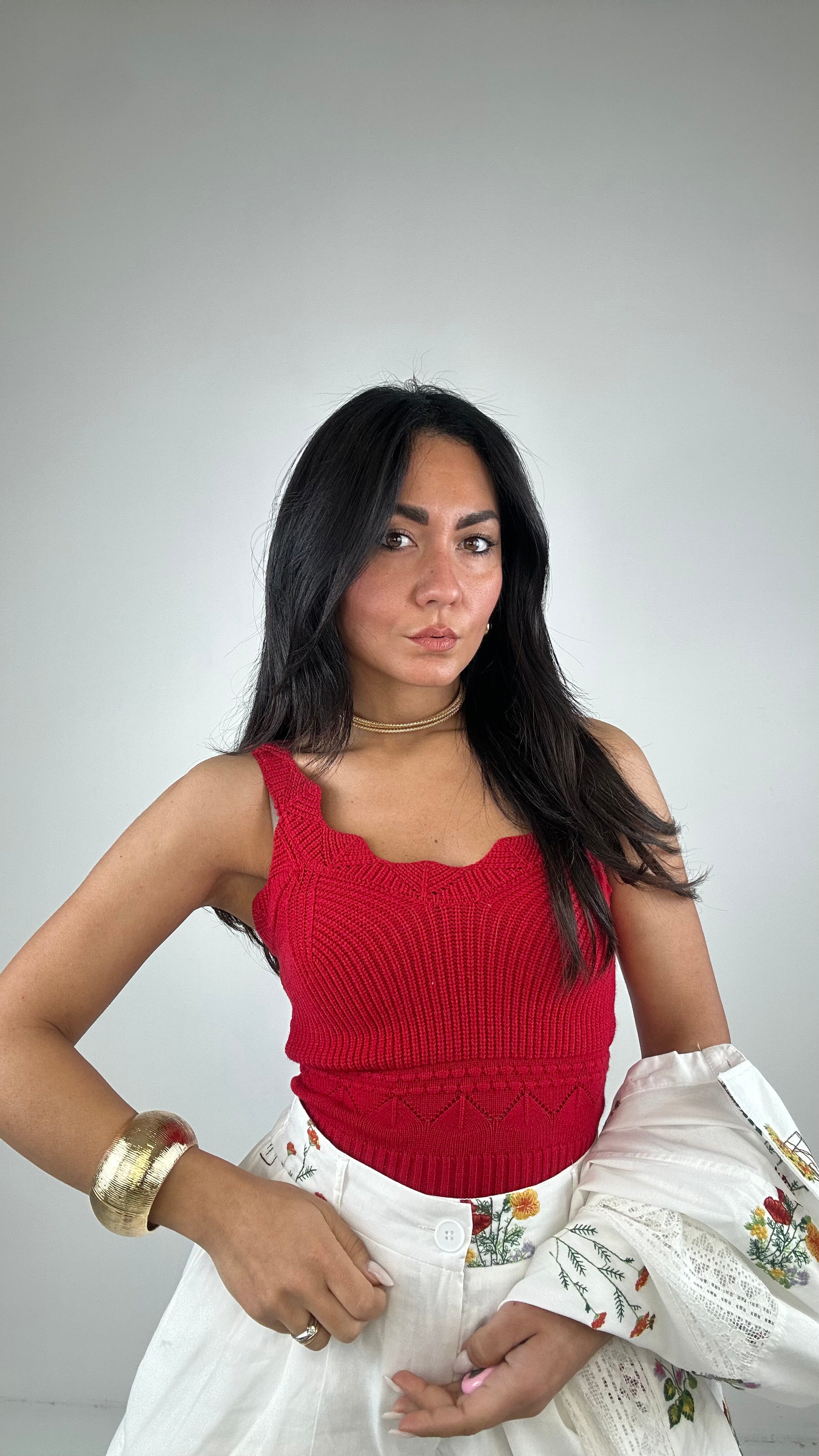 Top UNCI - ROSSO