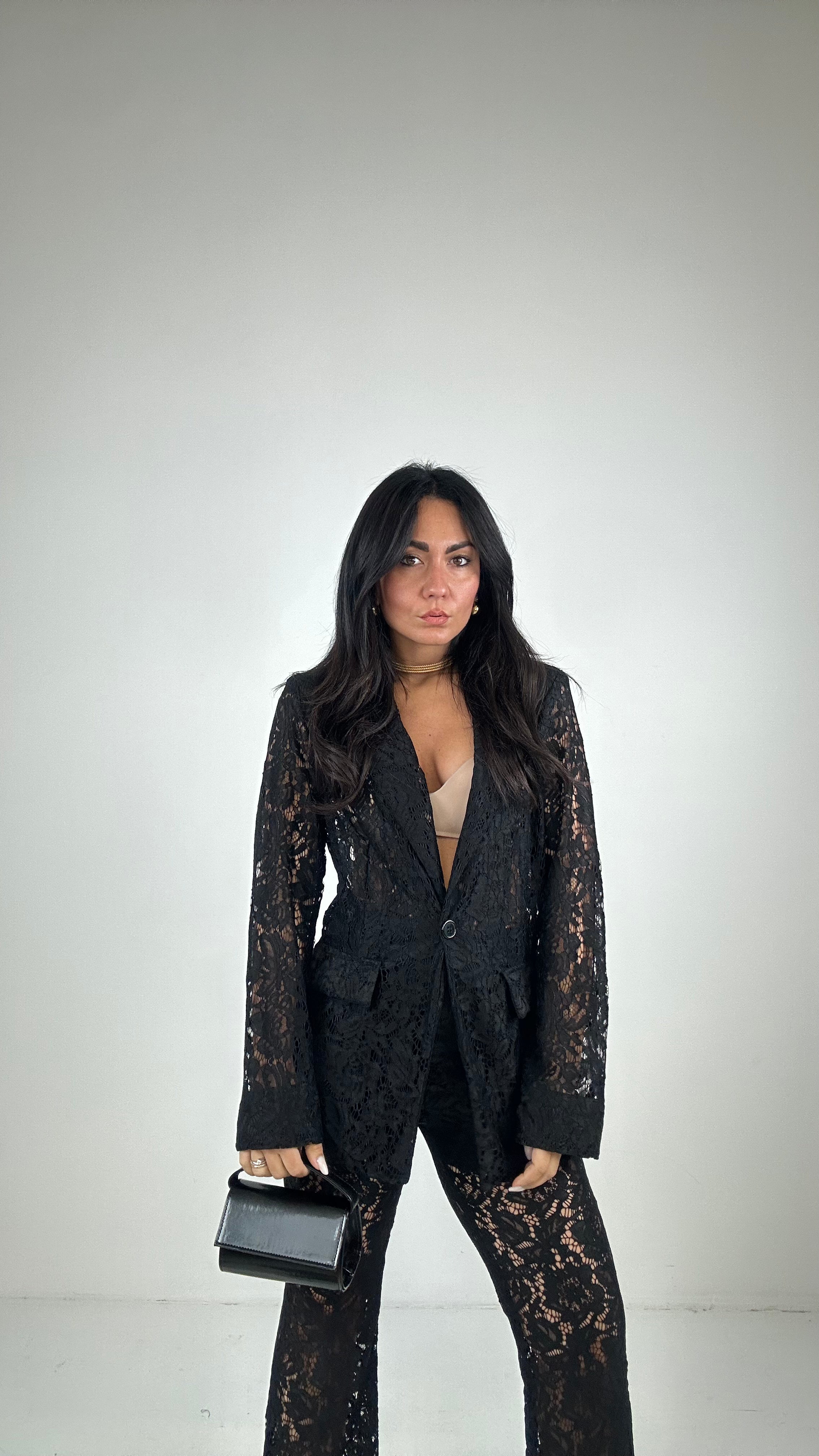Tailleur PIZZO - NERO