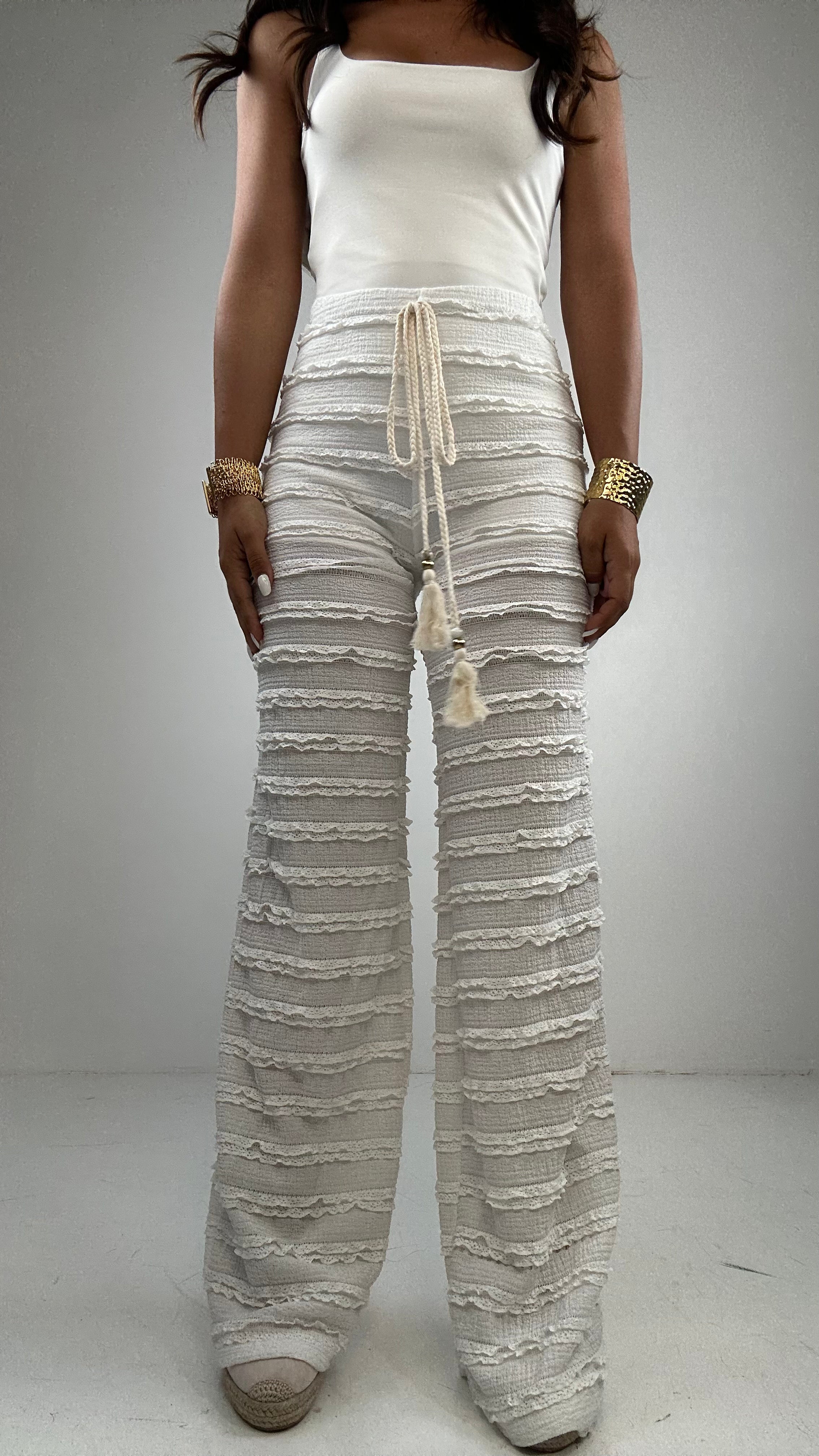 Pantalone ONDA - BIANCO