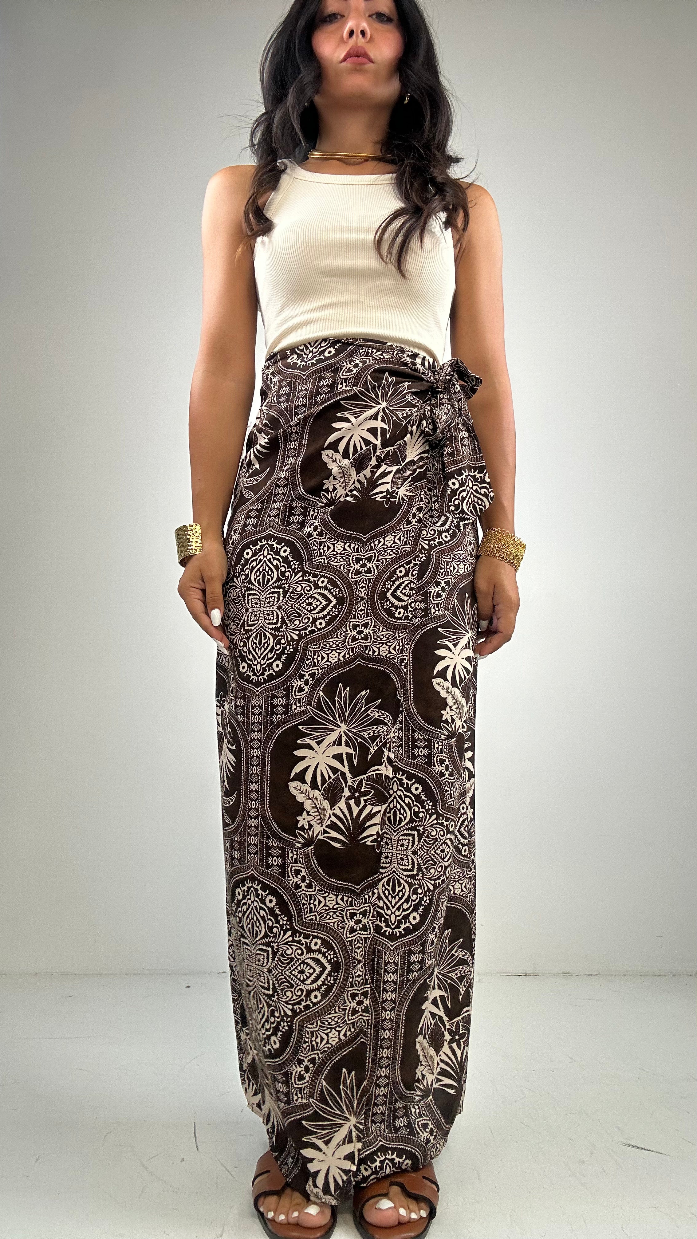 Gonna PORTAFOGLIO FANTASY - MARRONE