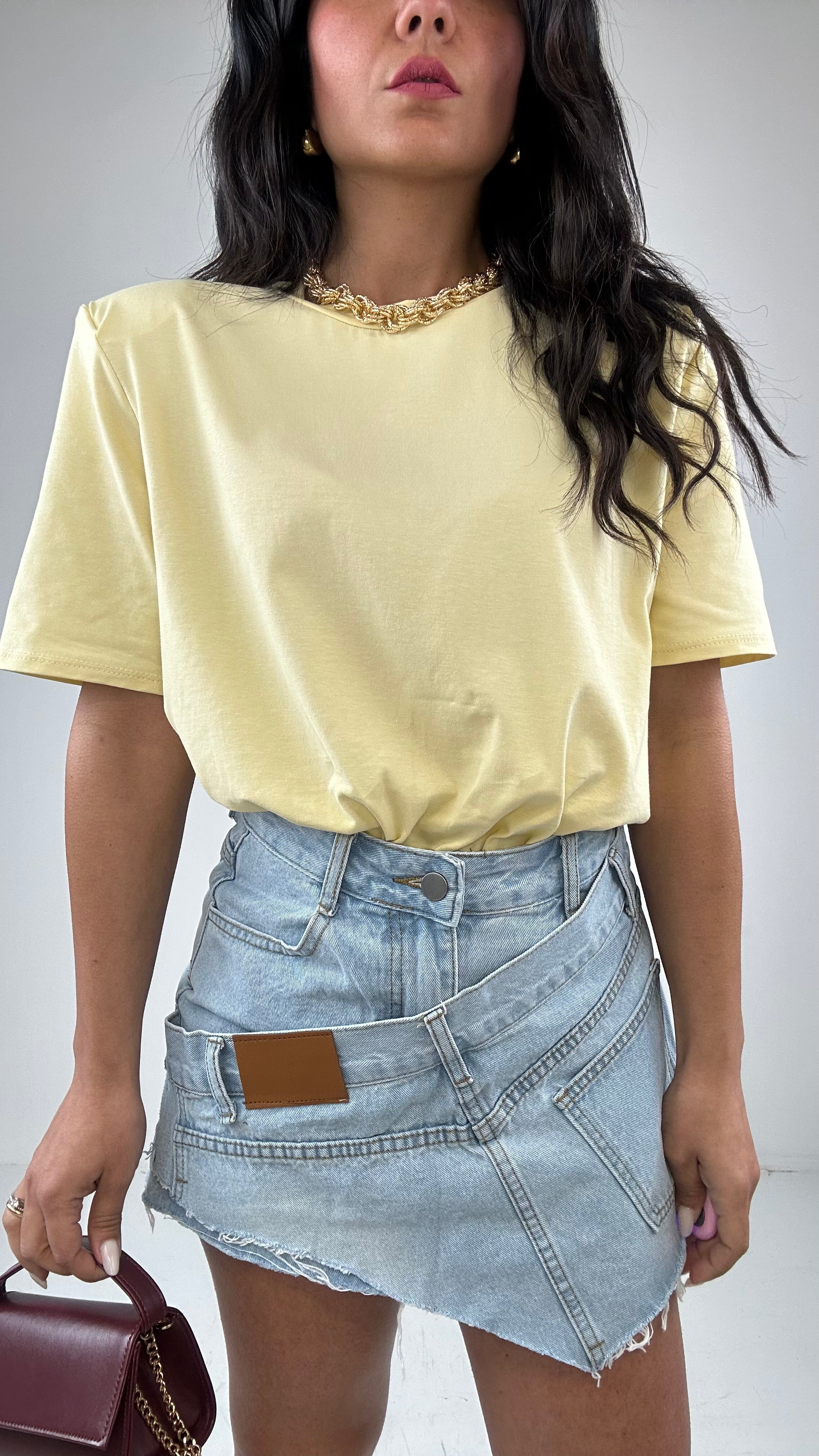 Gonna CON RETRO - JEANS