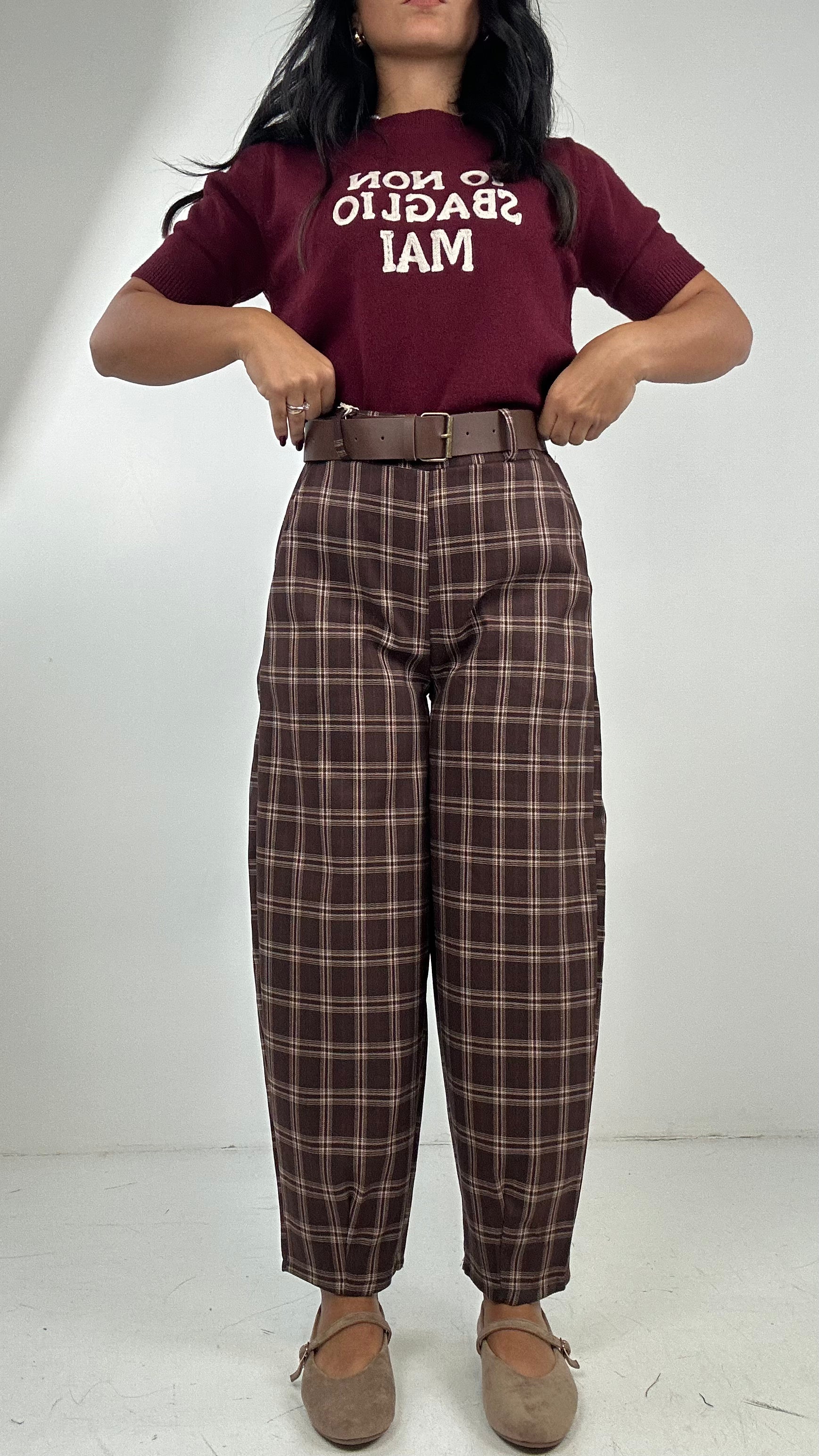 pantalone SCOZIA - BORDEAUX