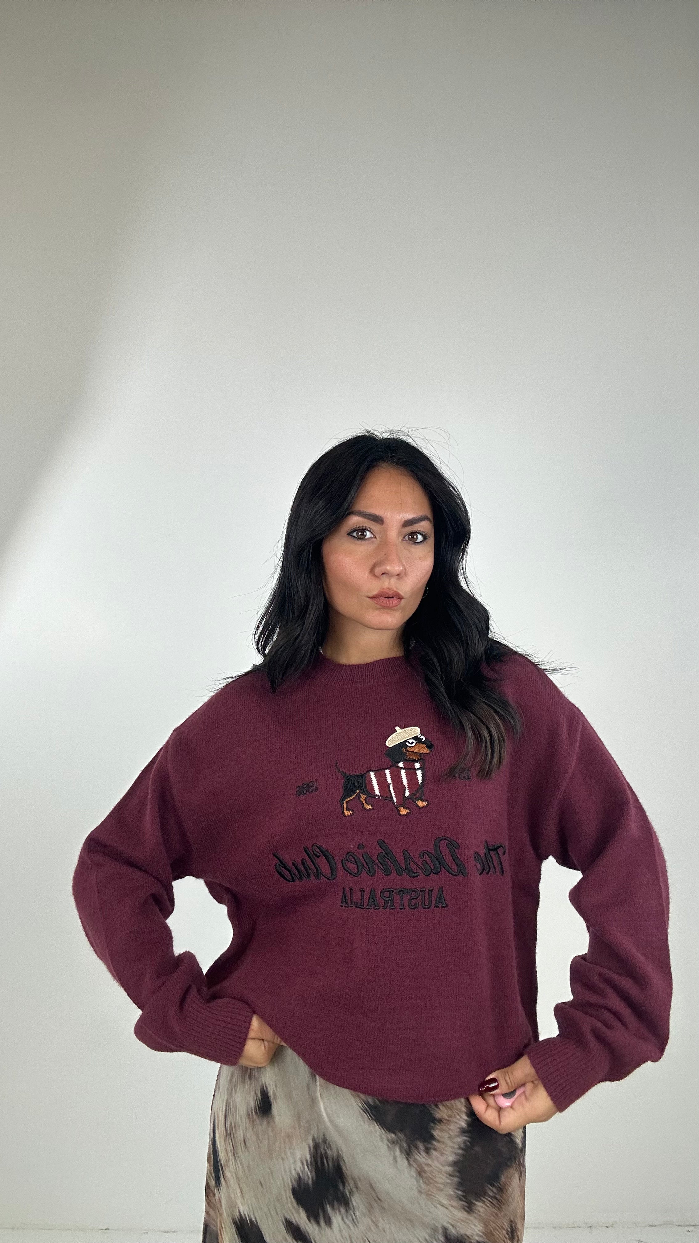 Pull BASSOTTO DASHIECLUB - BORDEAUX