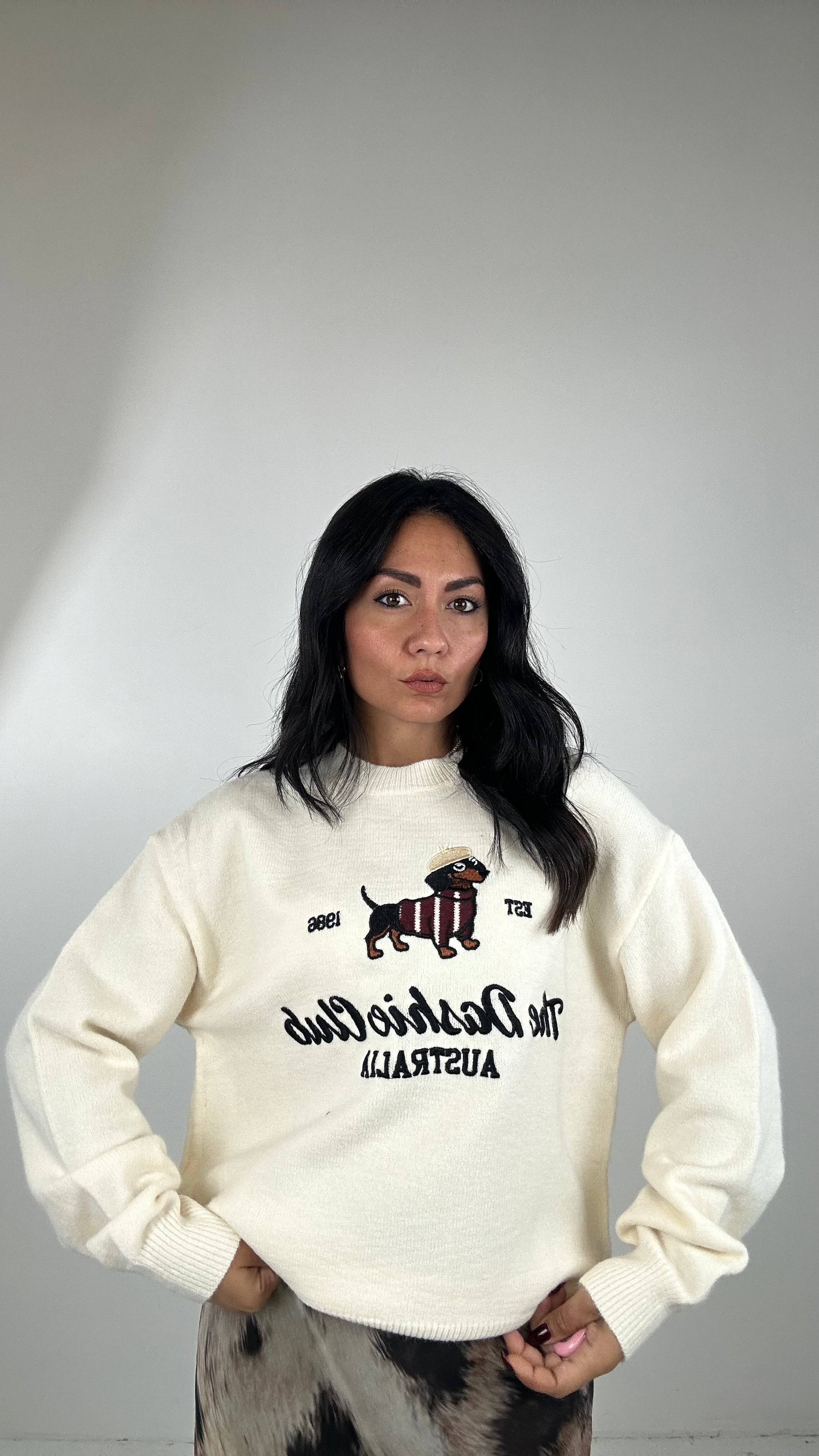 Pull BASSOTTO DASHIECLUB - PANNA