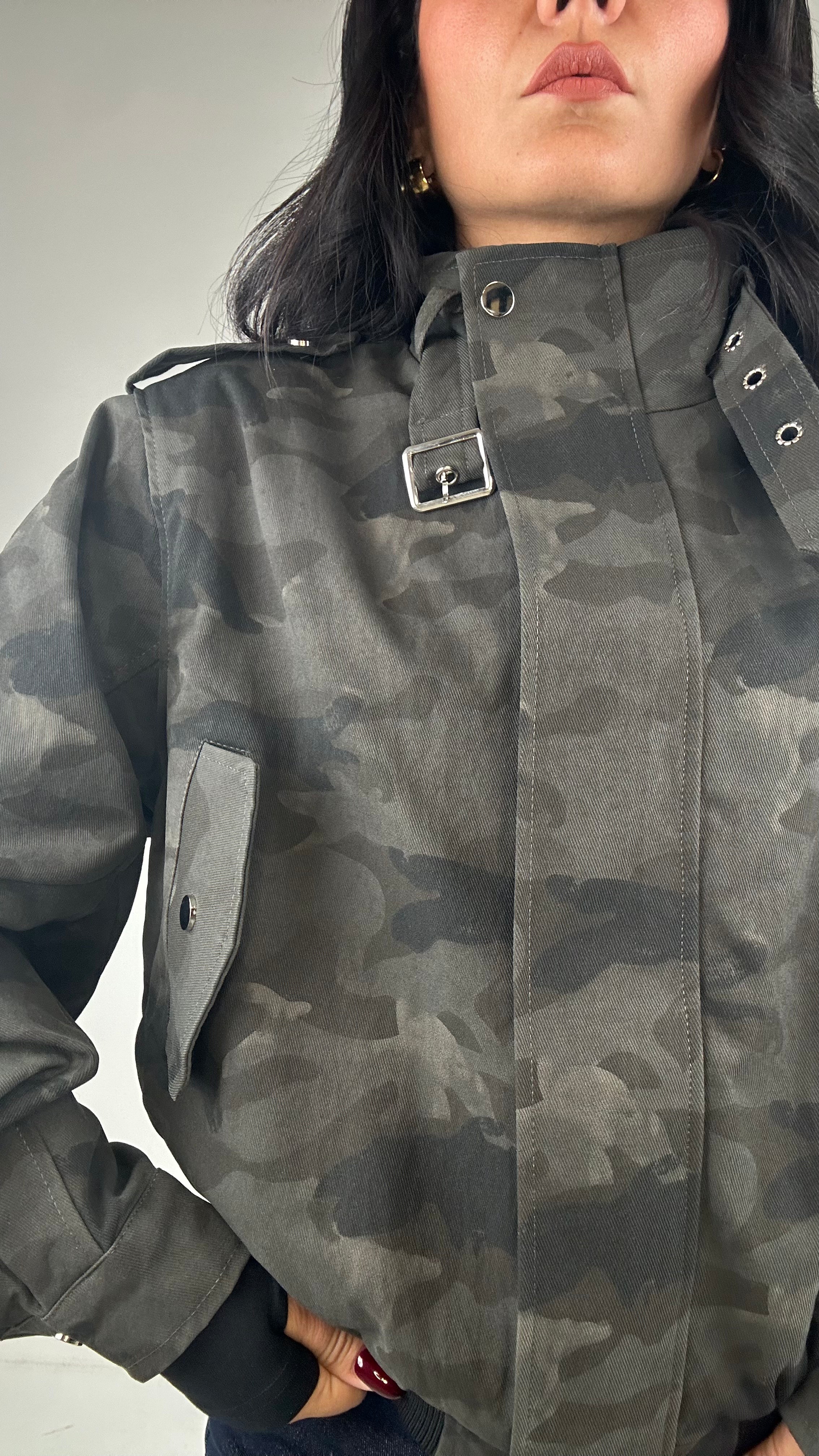 Giubbino MILITARE - VERDE