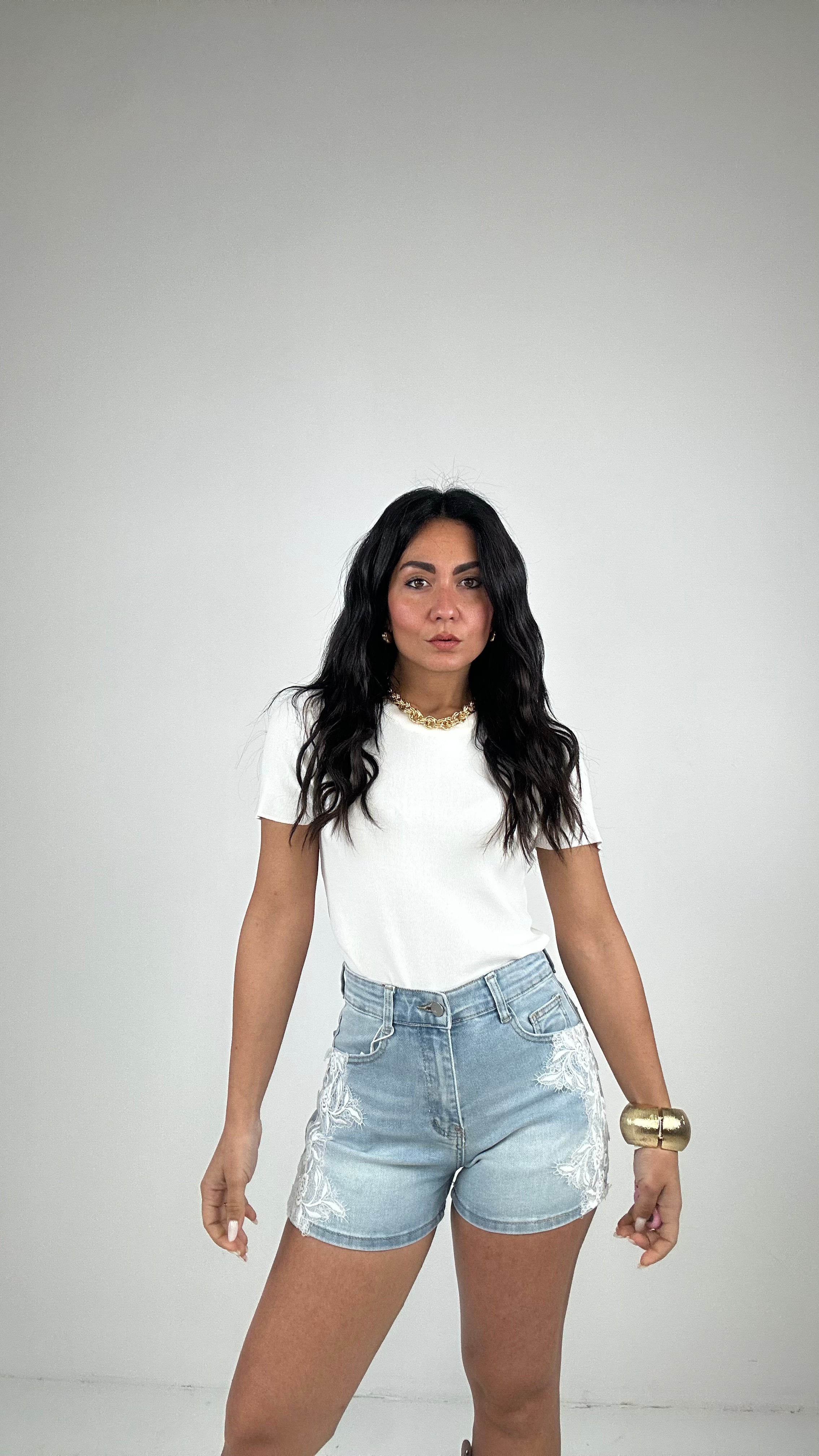Shorts RICAMO - JEANS