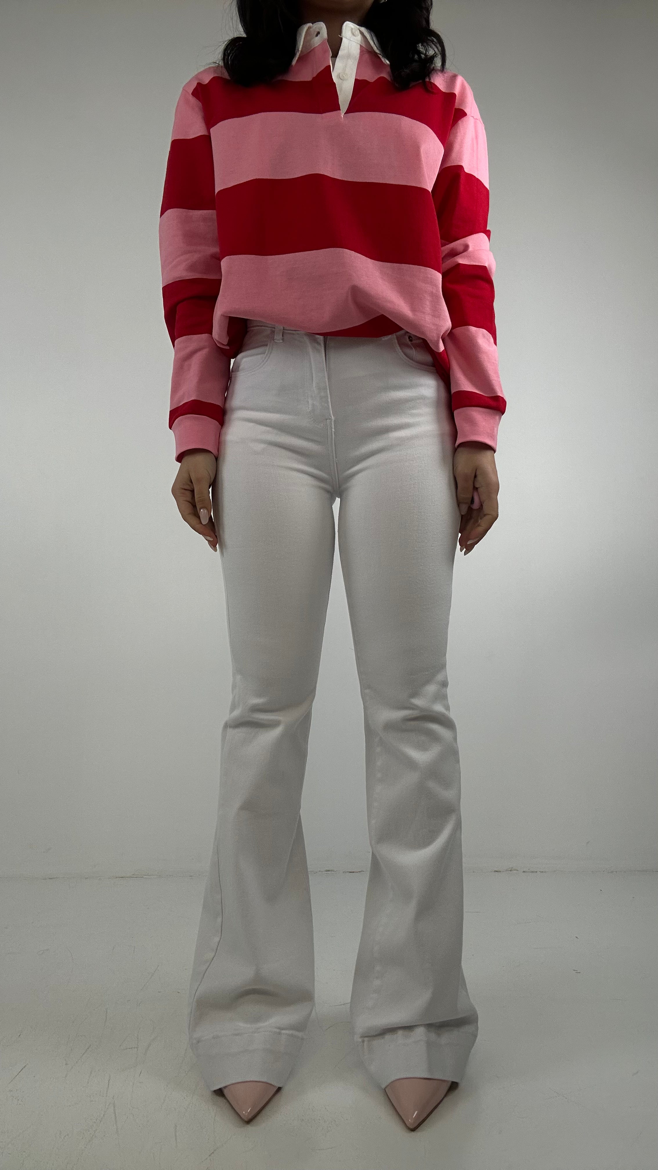 Jeans FLARE VINTAGE - BIANCO