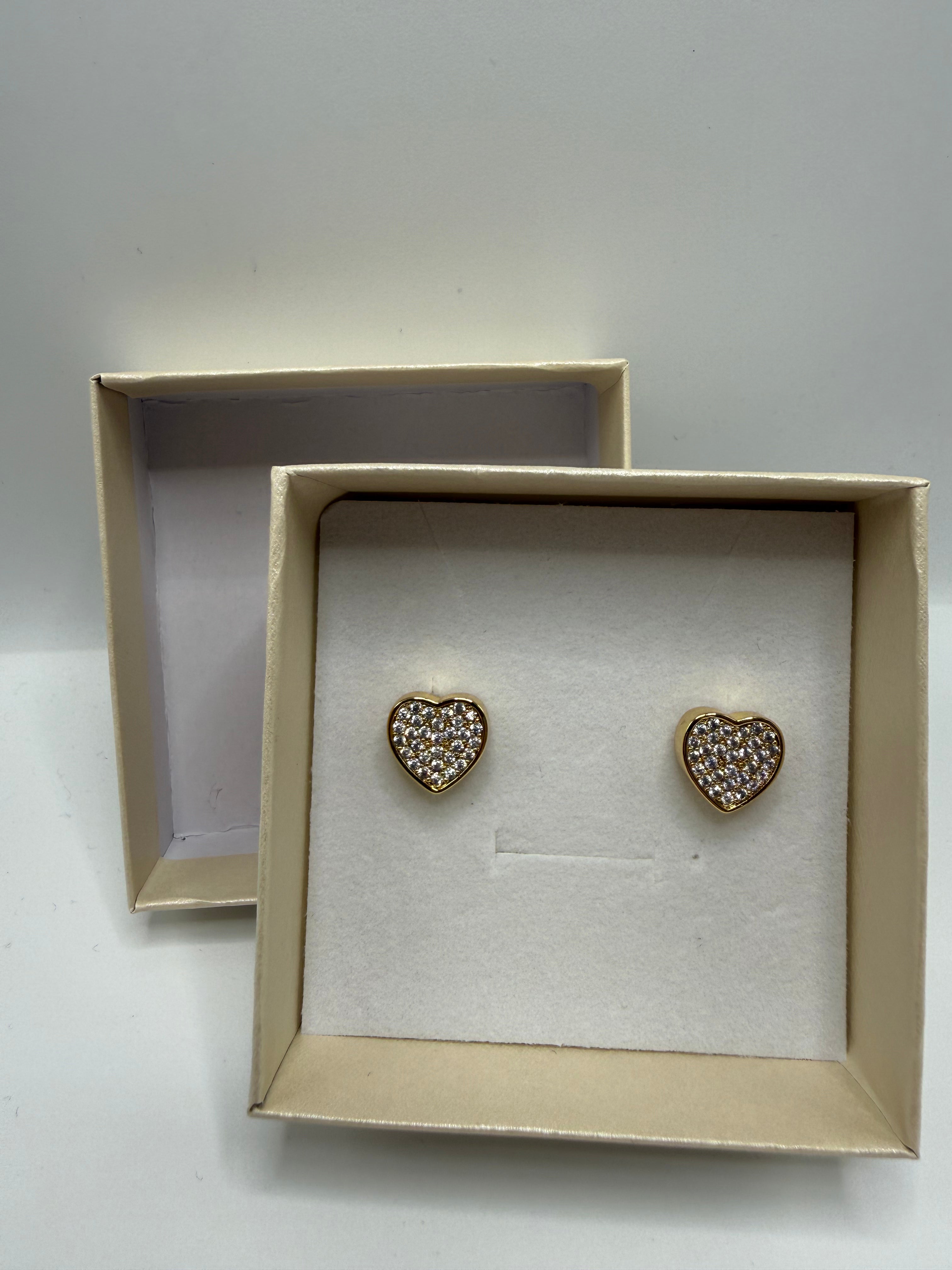 Orecchino CUORE BRILL - ORO