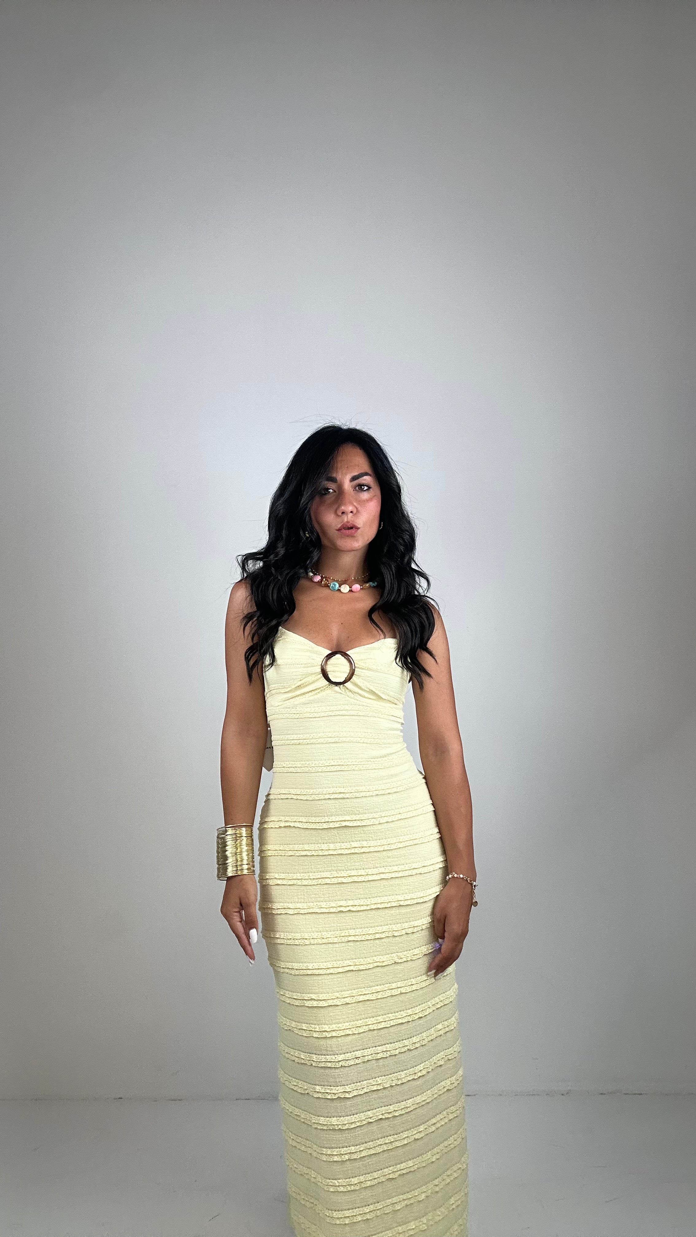Vestito ON DA - GIALLO