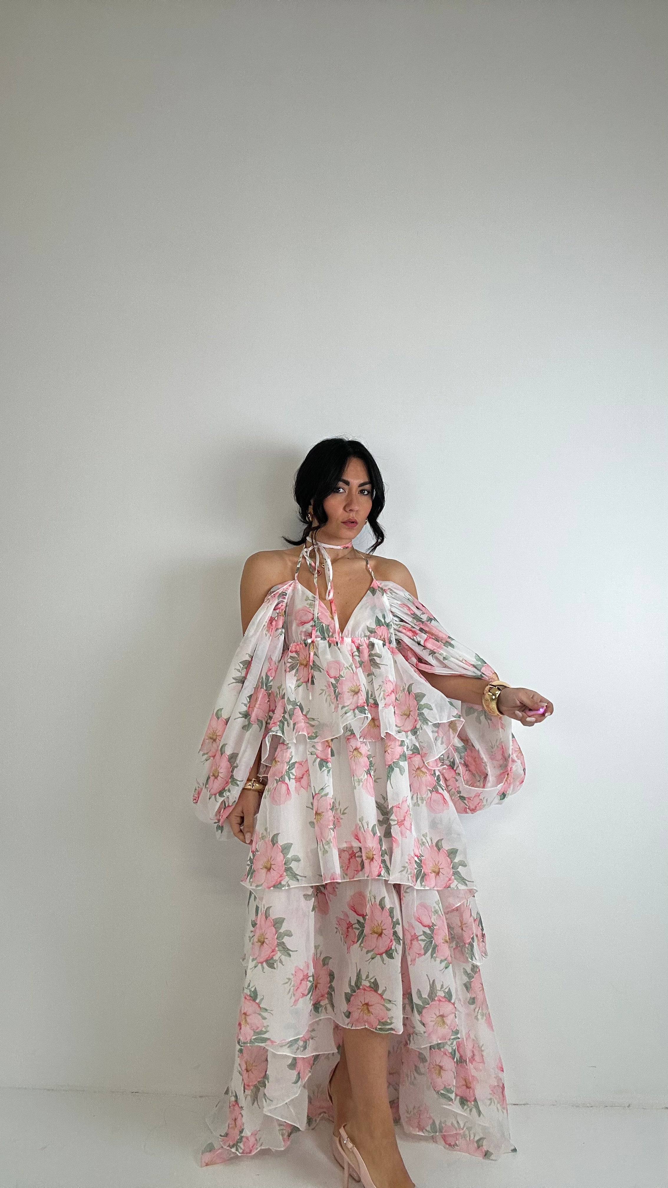 Abito FIOREVOLANT - BIANCO