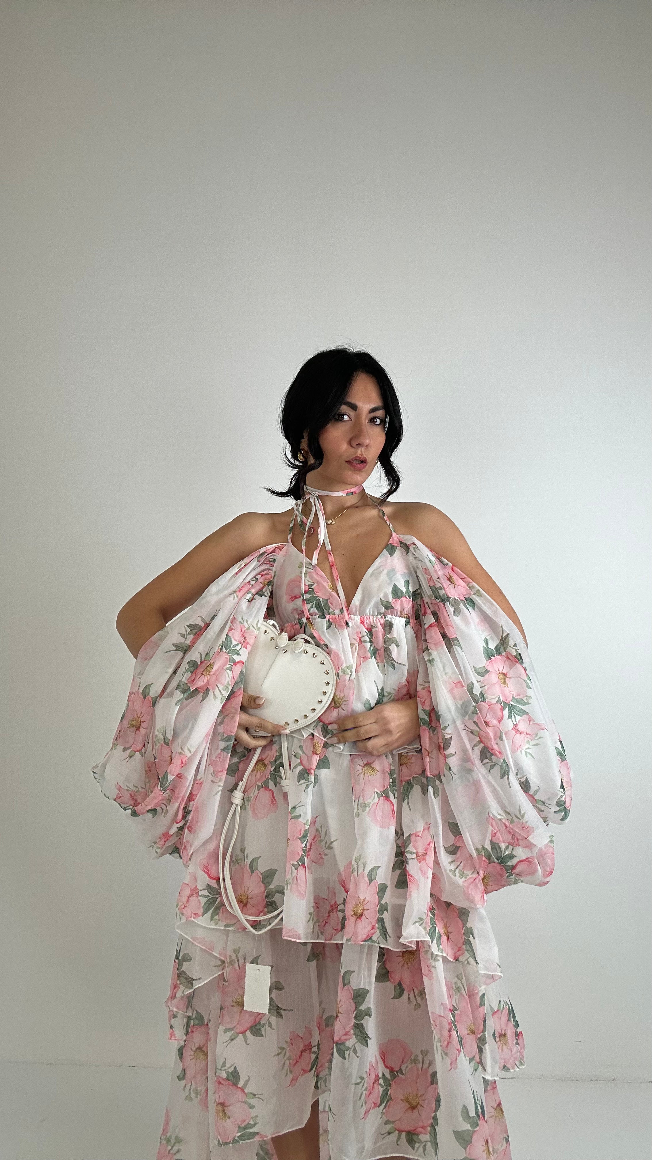 Abito FIOREVOLANT - BIANCO