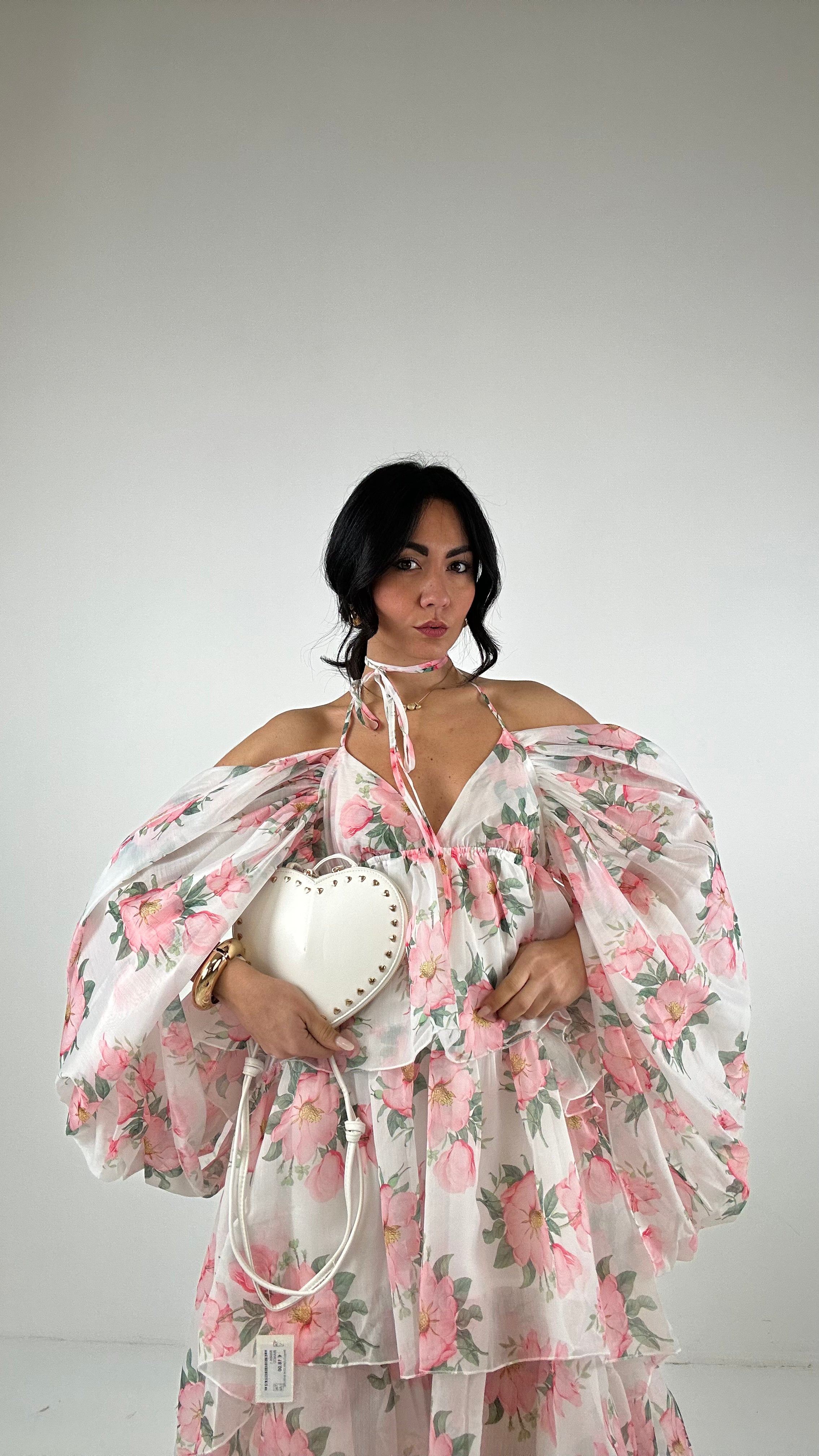 Abito FIOREVOLANT - BIANCO