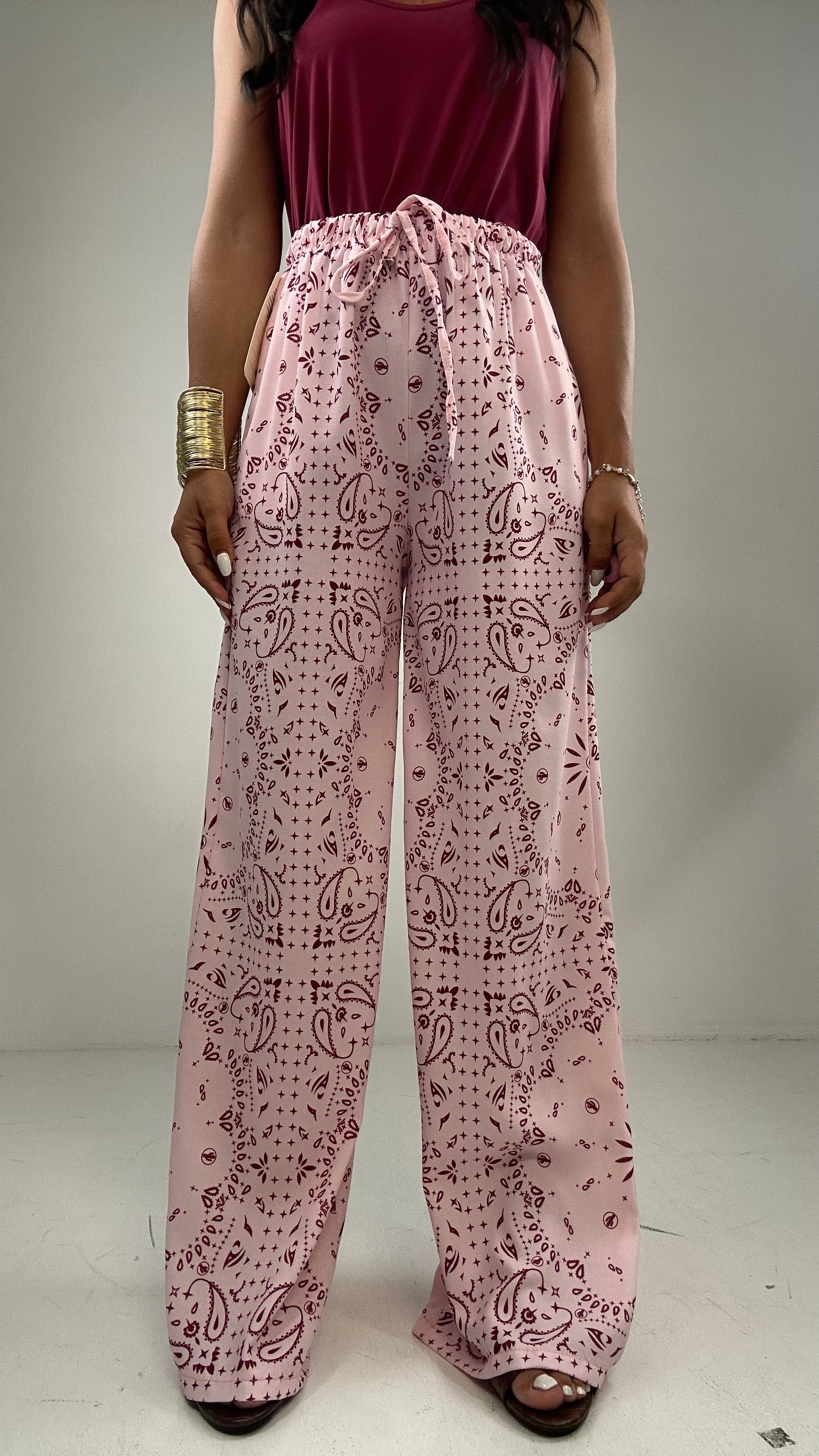 Pantalone BANDANA - ROSA