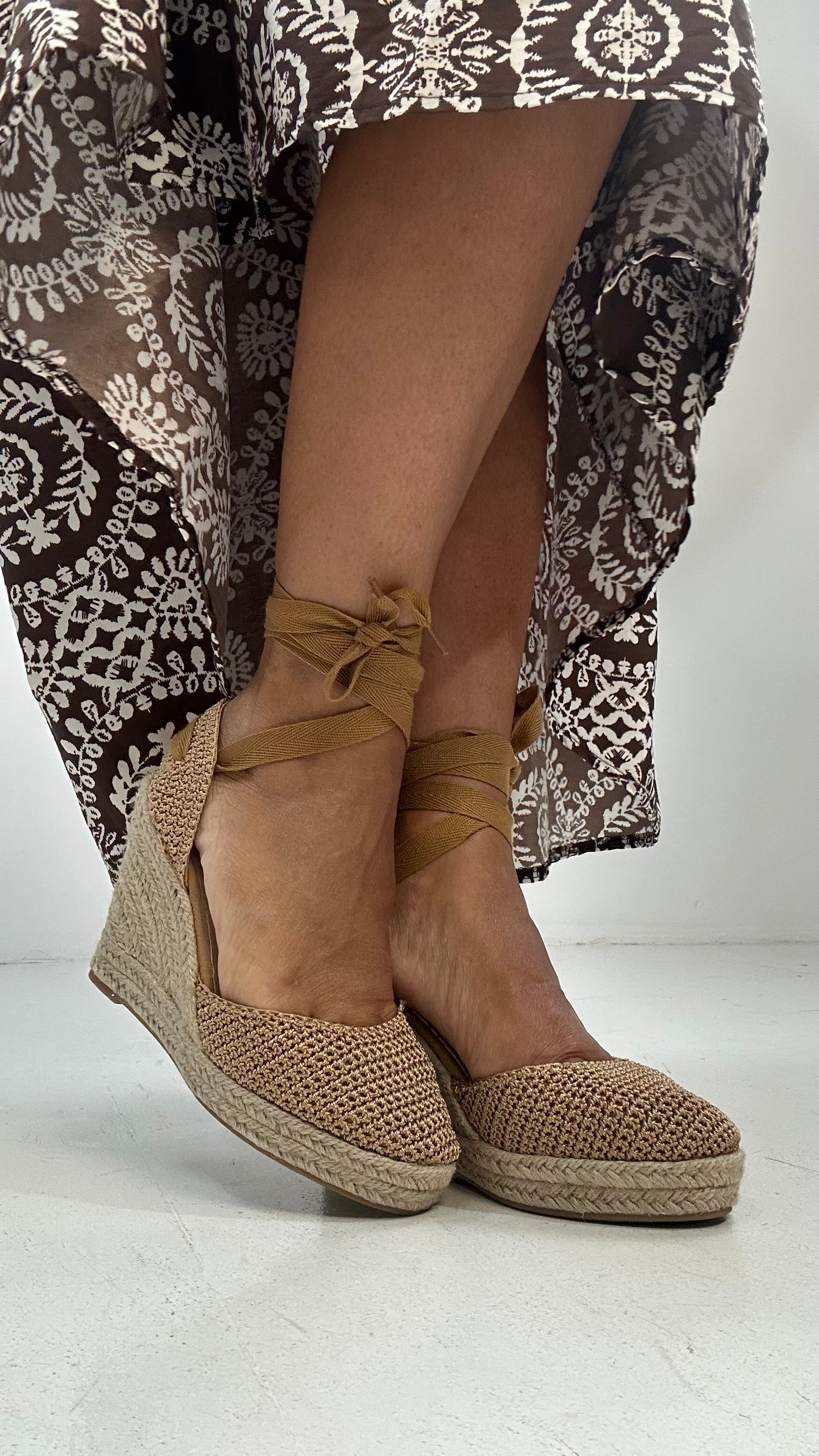 Espadrillas INTRECCIATA - CAMMELLO