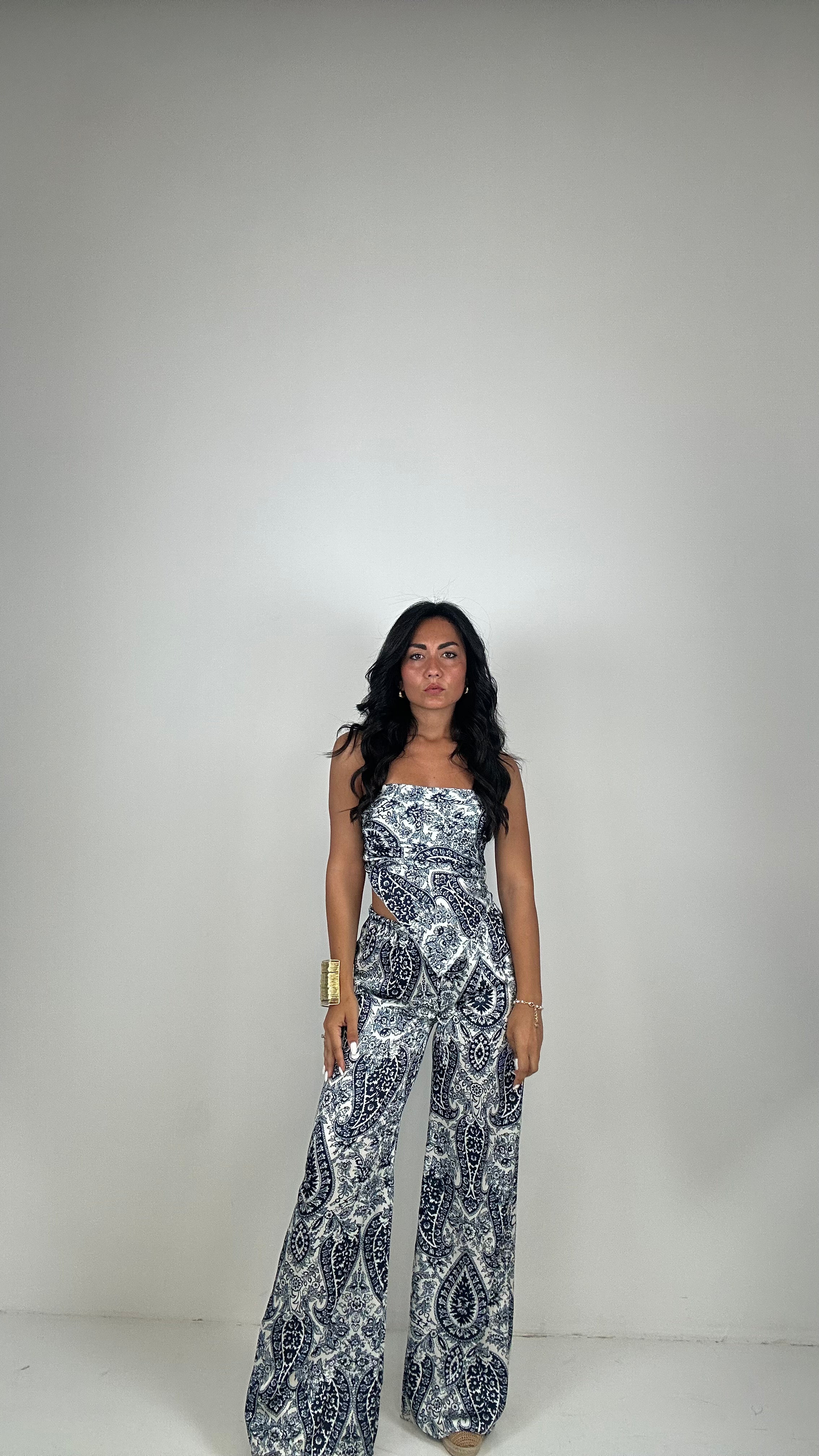 Completo DR FOULARD - BLU