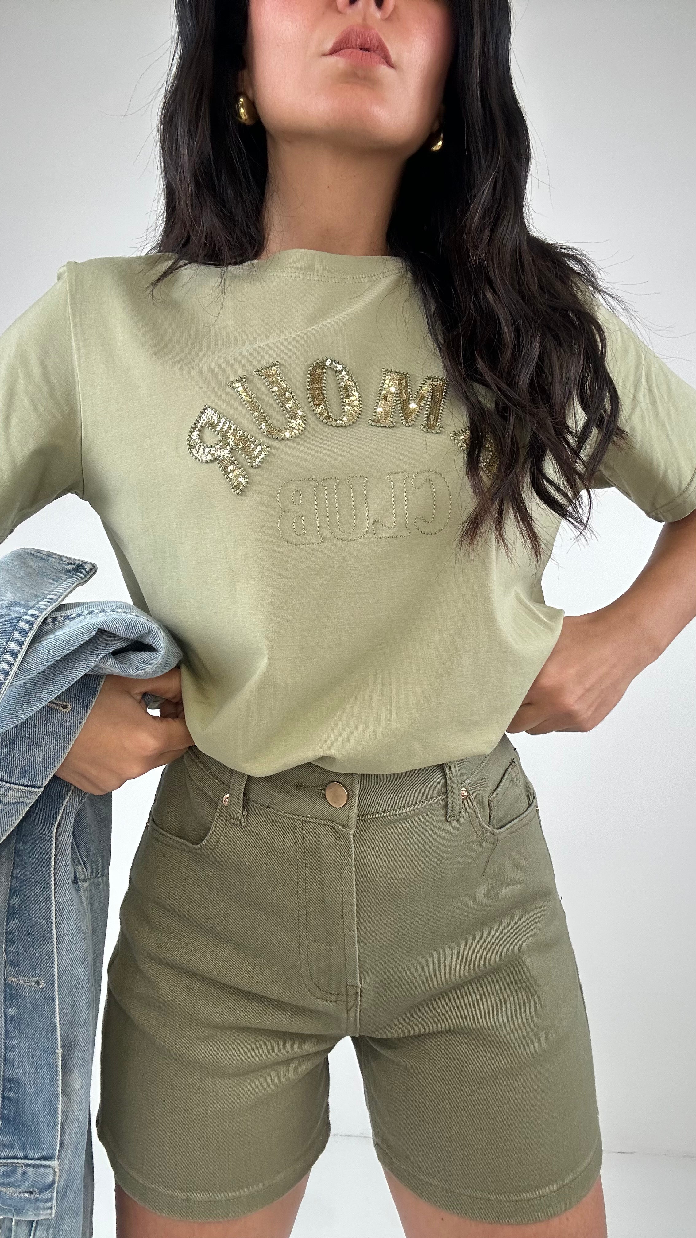 Shorts MILI - VERDE MILITARE