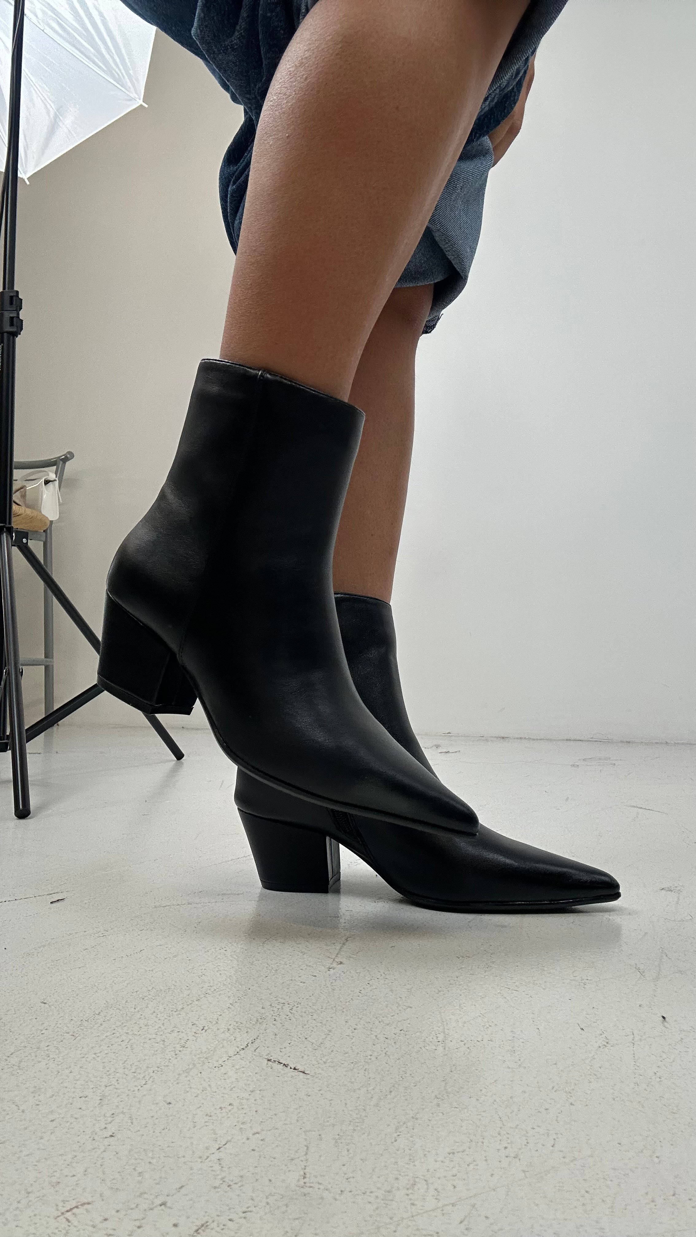 Stivaletto TACCO - NERO