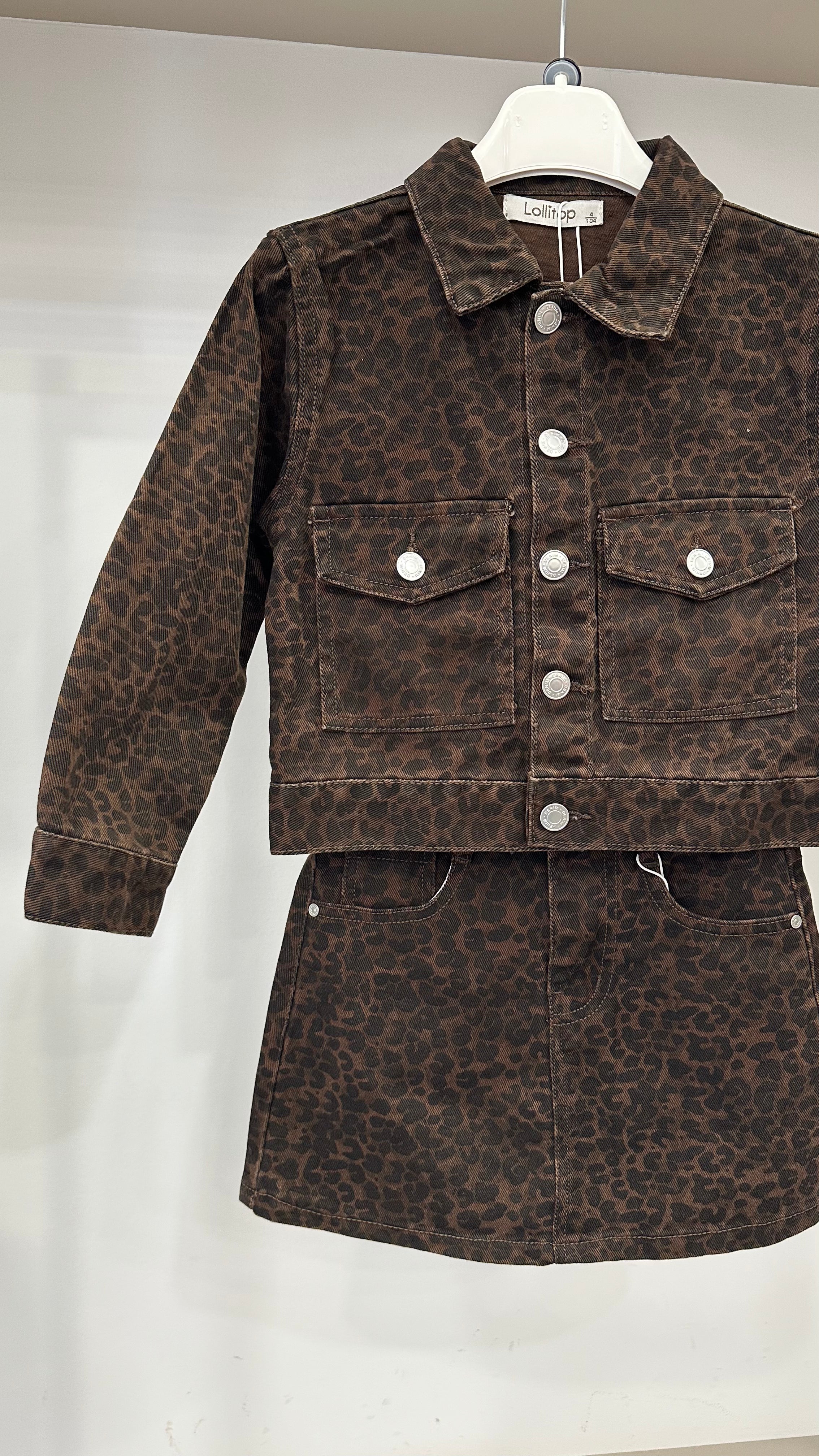 Coordinato LEOPARD 4-12A - MARRONE