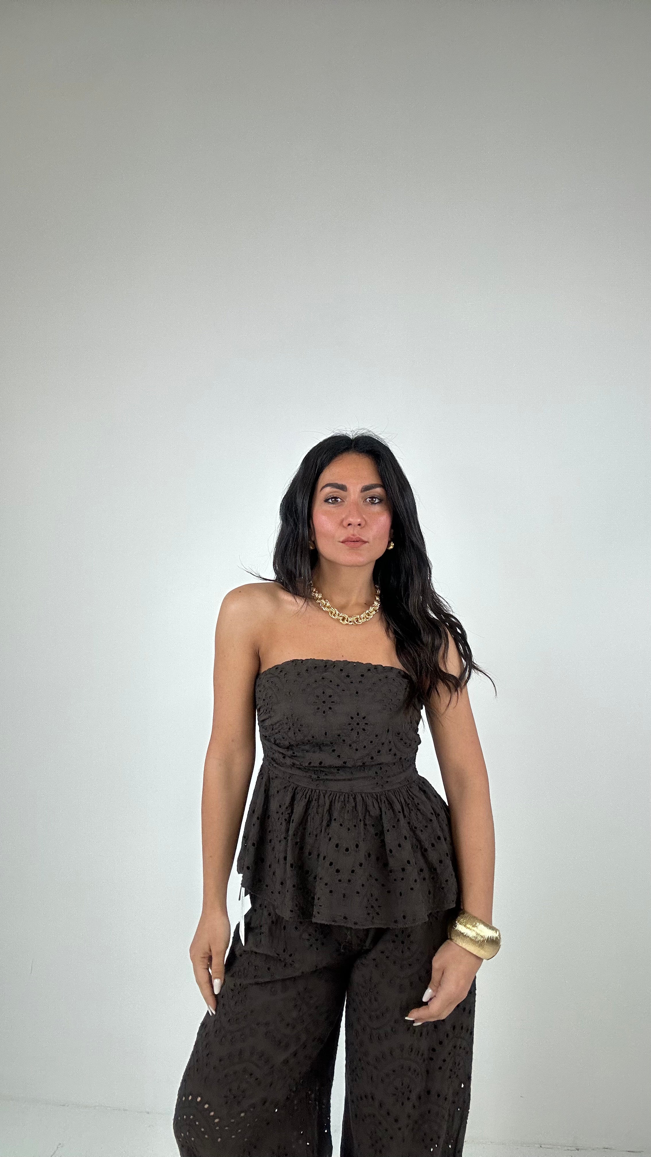Completo FASCIA SANGALLO - MARRONE