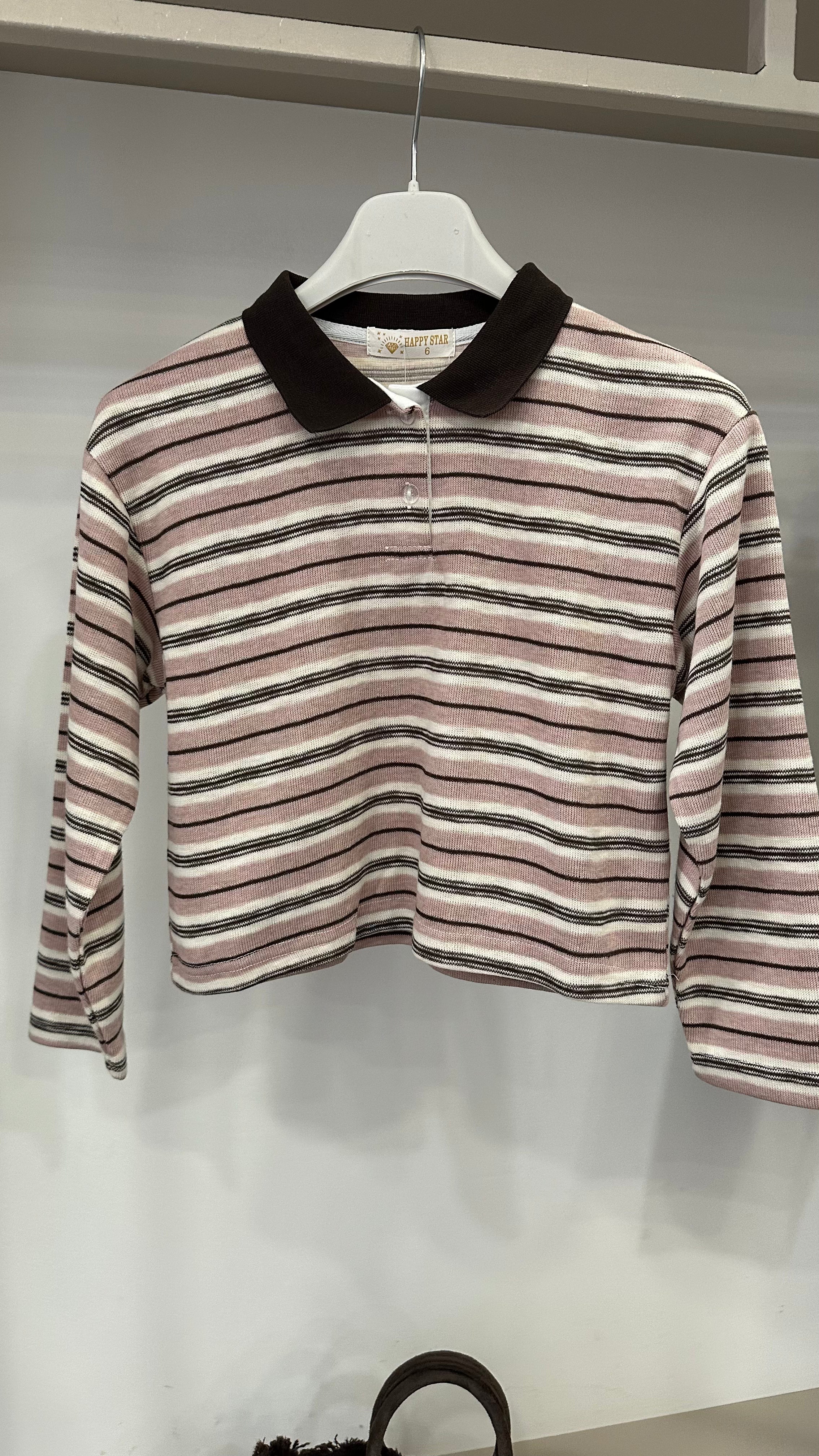 Polo RIGHE 4-14A - ROSA