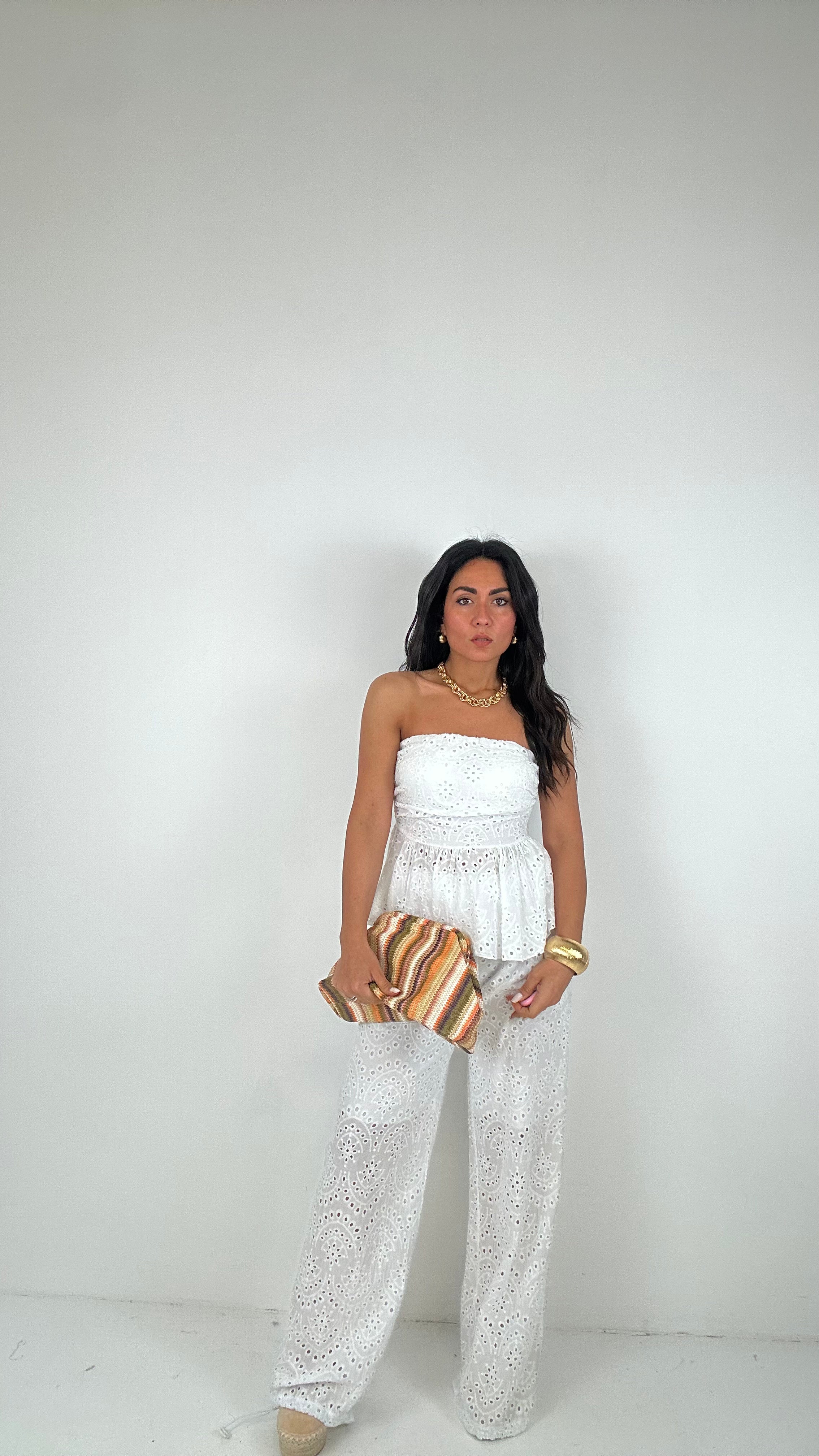 Completo FASCIA SANGALLO - BIANCO