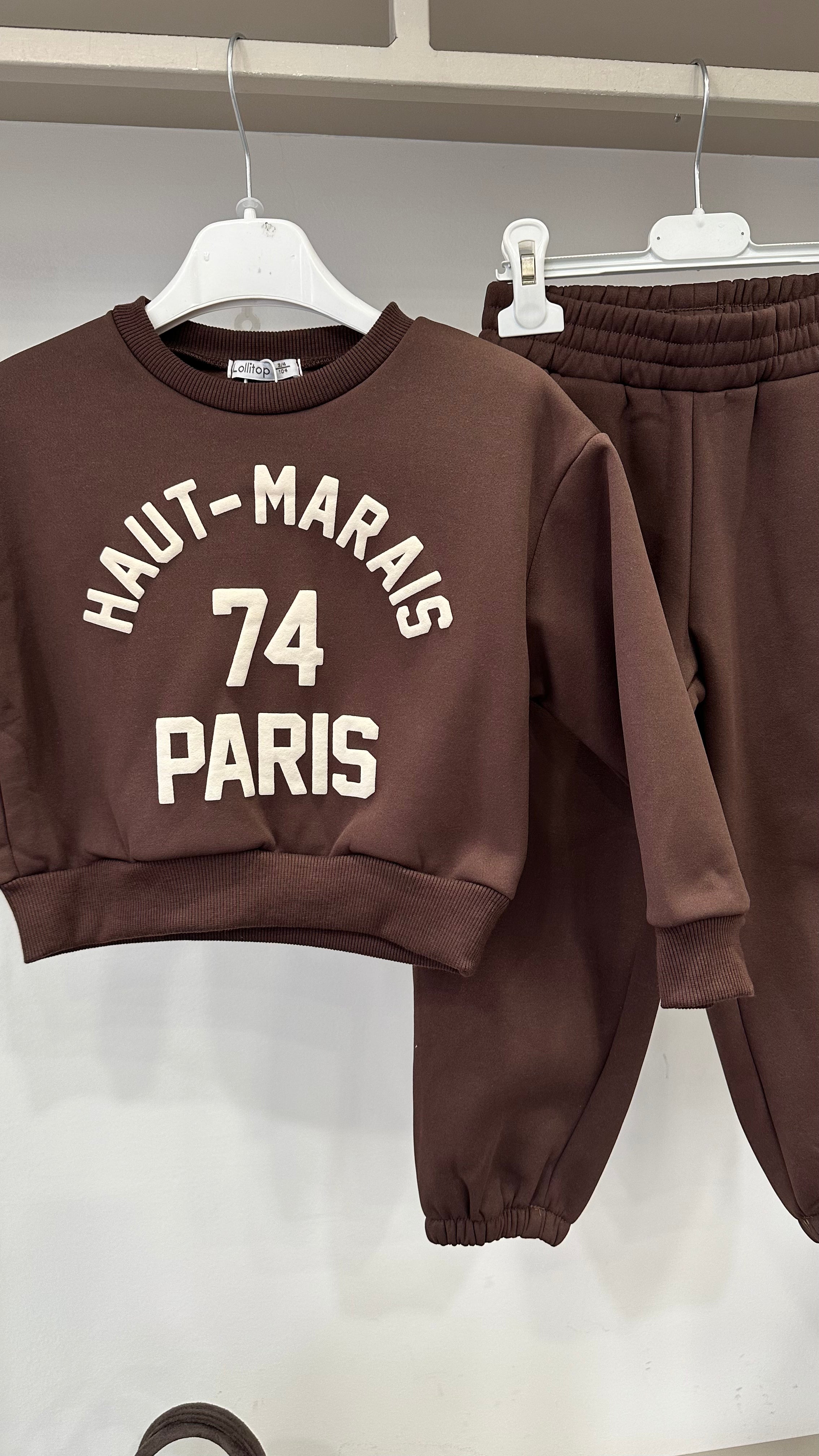 Tuta HAUT MARAIS 3-12A - MARRONE
