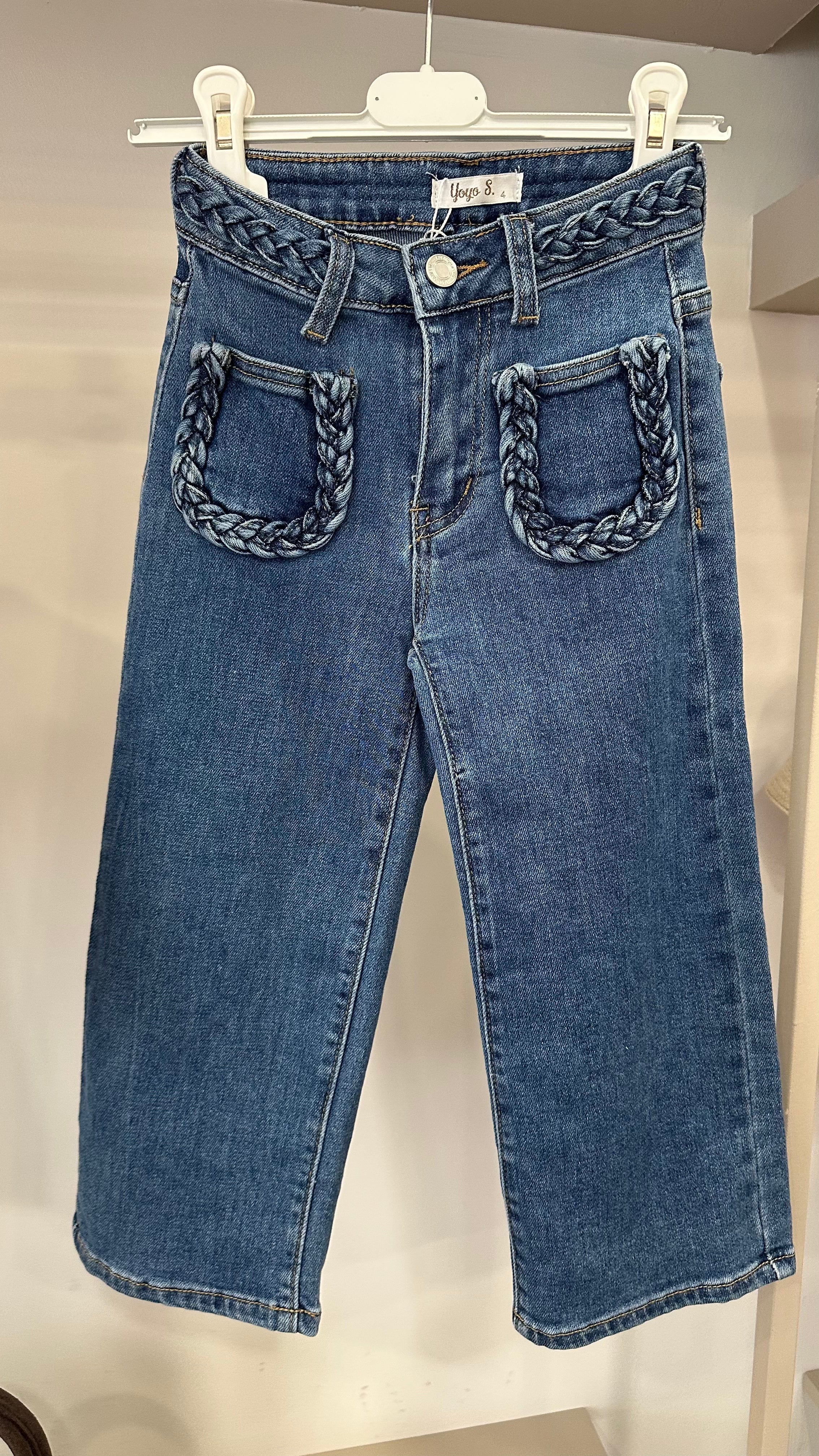Jeans TASCA TRECCIA 4-14A - JEANS