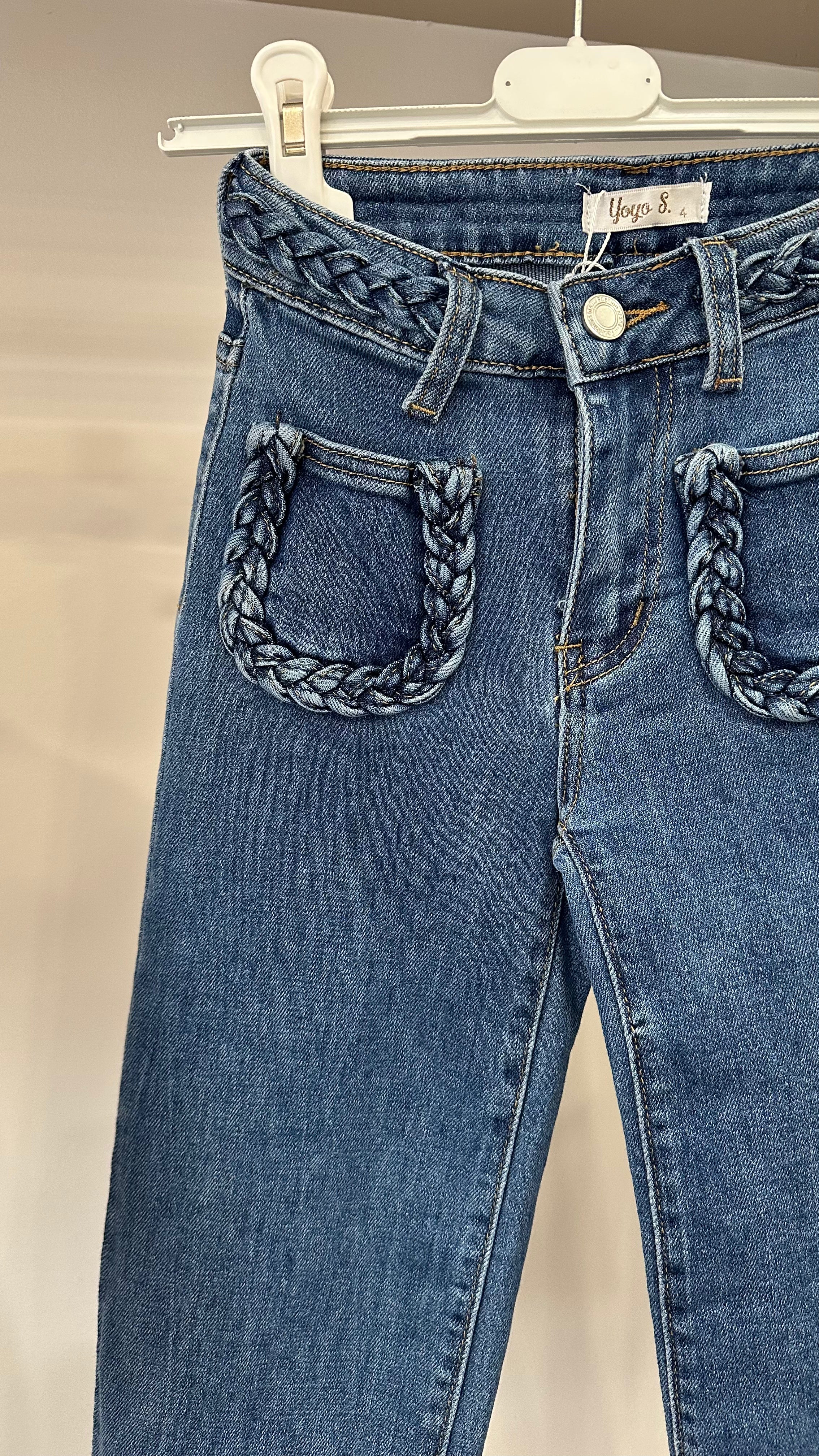 Jeans TASCA TRECCIA 4-14A - JEANS
