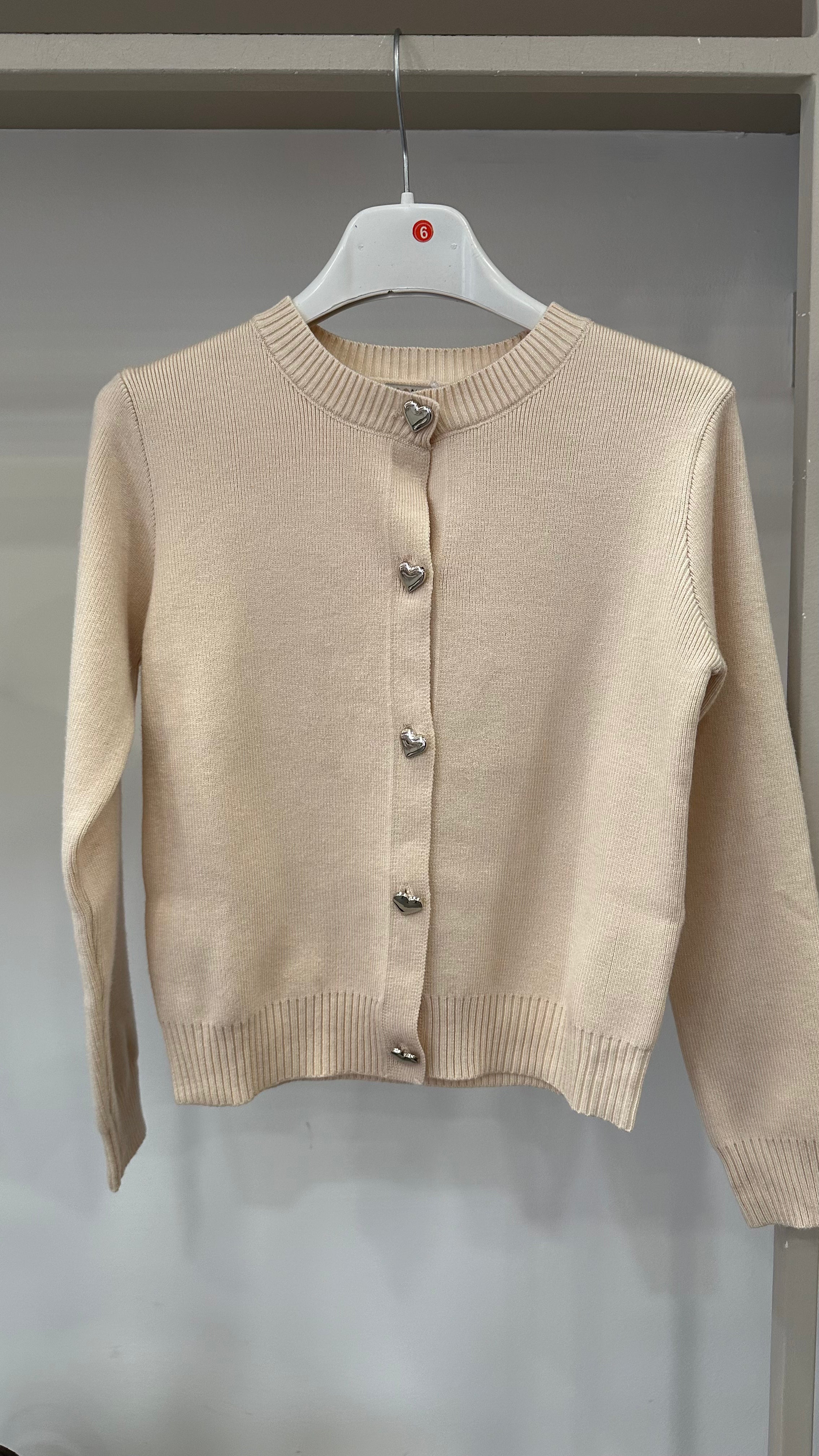 Cardigan CUOR CHIC 4-14A - BEIGE
