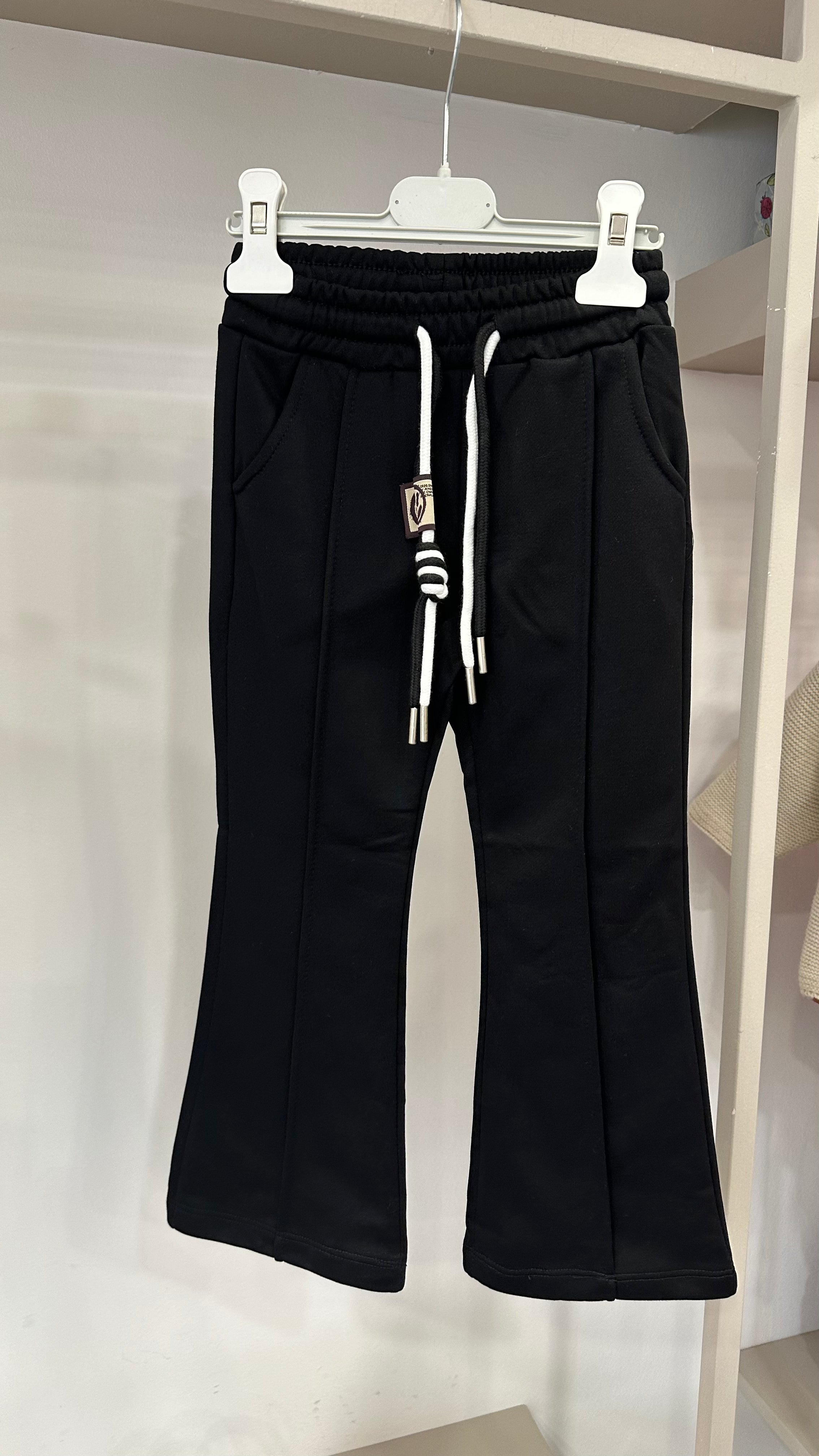 Pantalone TUTA ZAMPA 4-14A - NERO