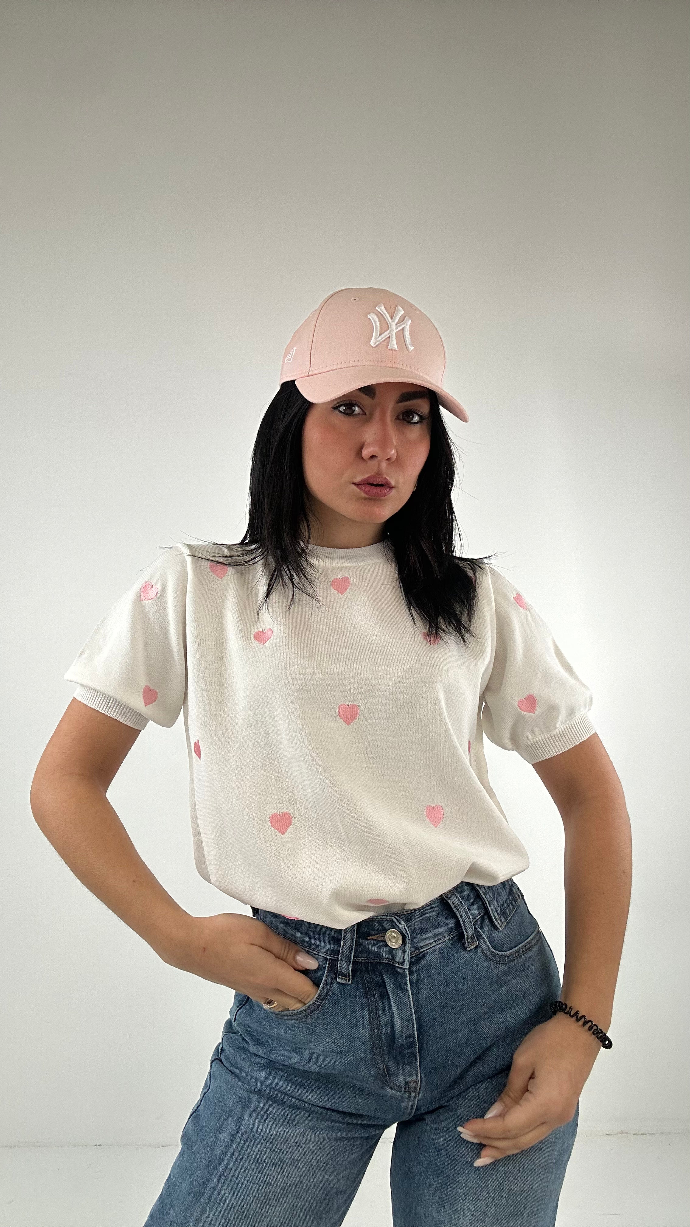 Maglia CUORI - ROSA