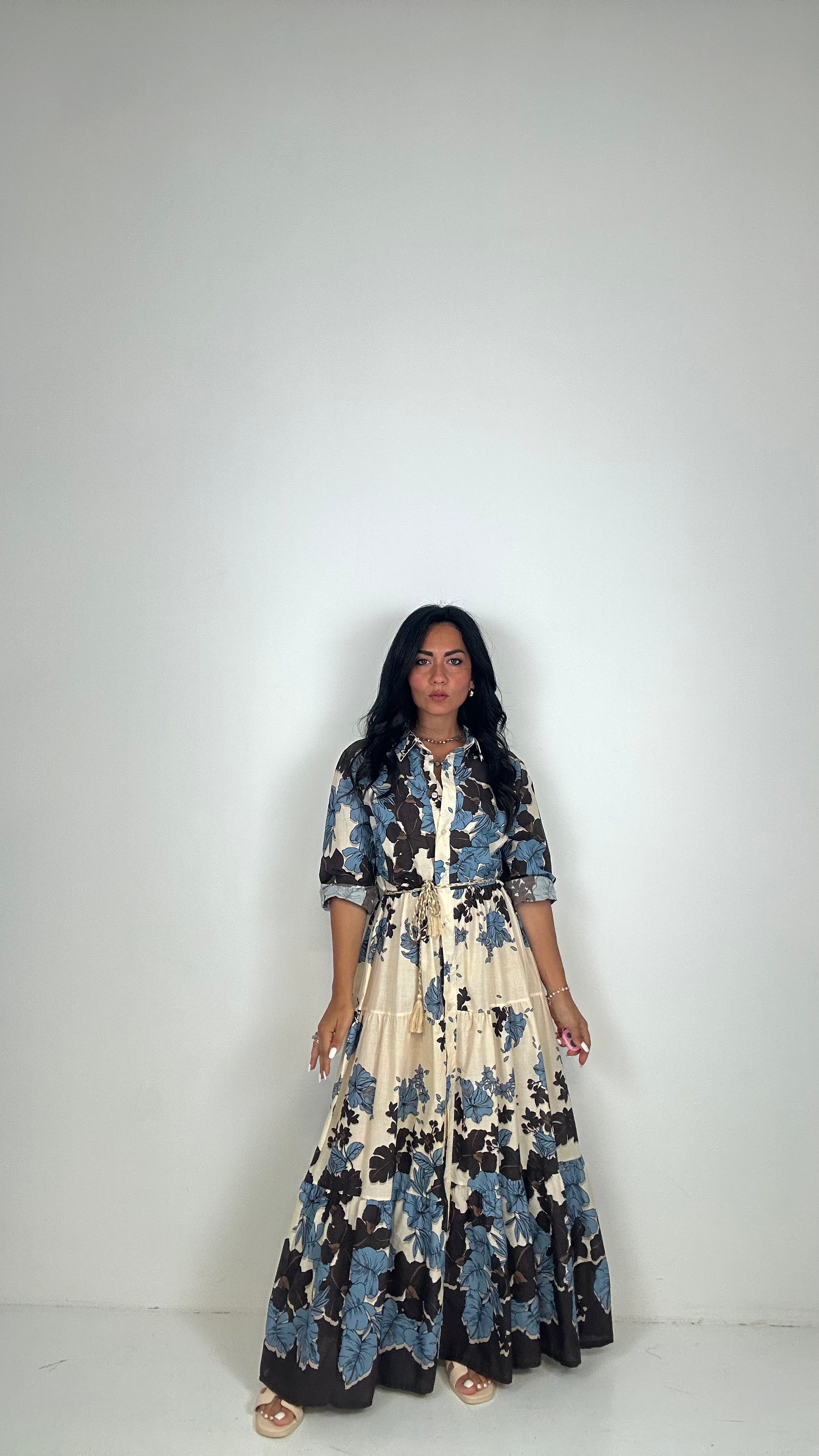 Abito CAMICIONE DR - AZZURRO