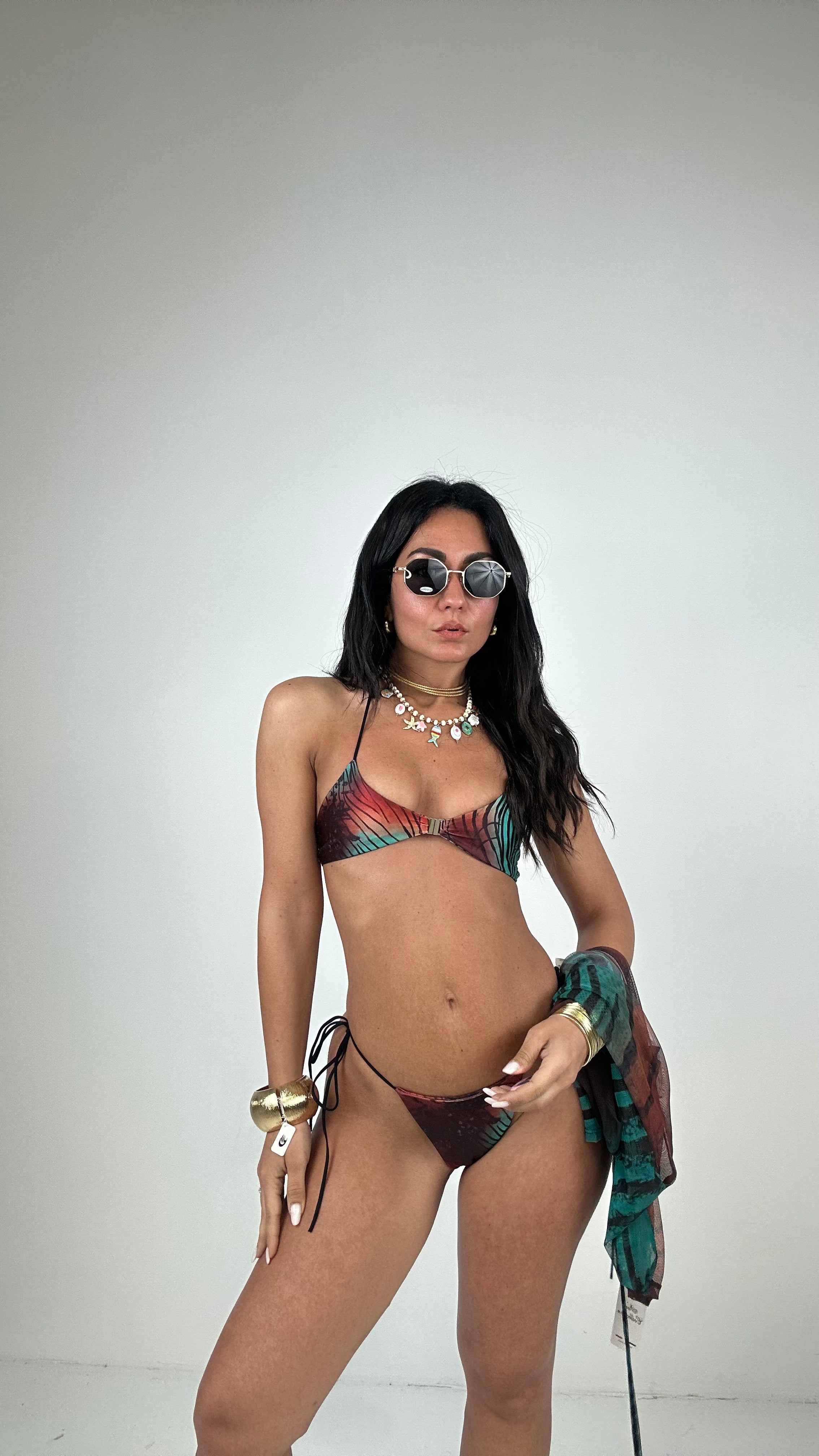 Bikini CON MINIDRESS - VERDE