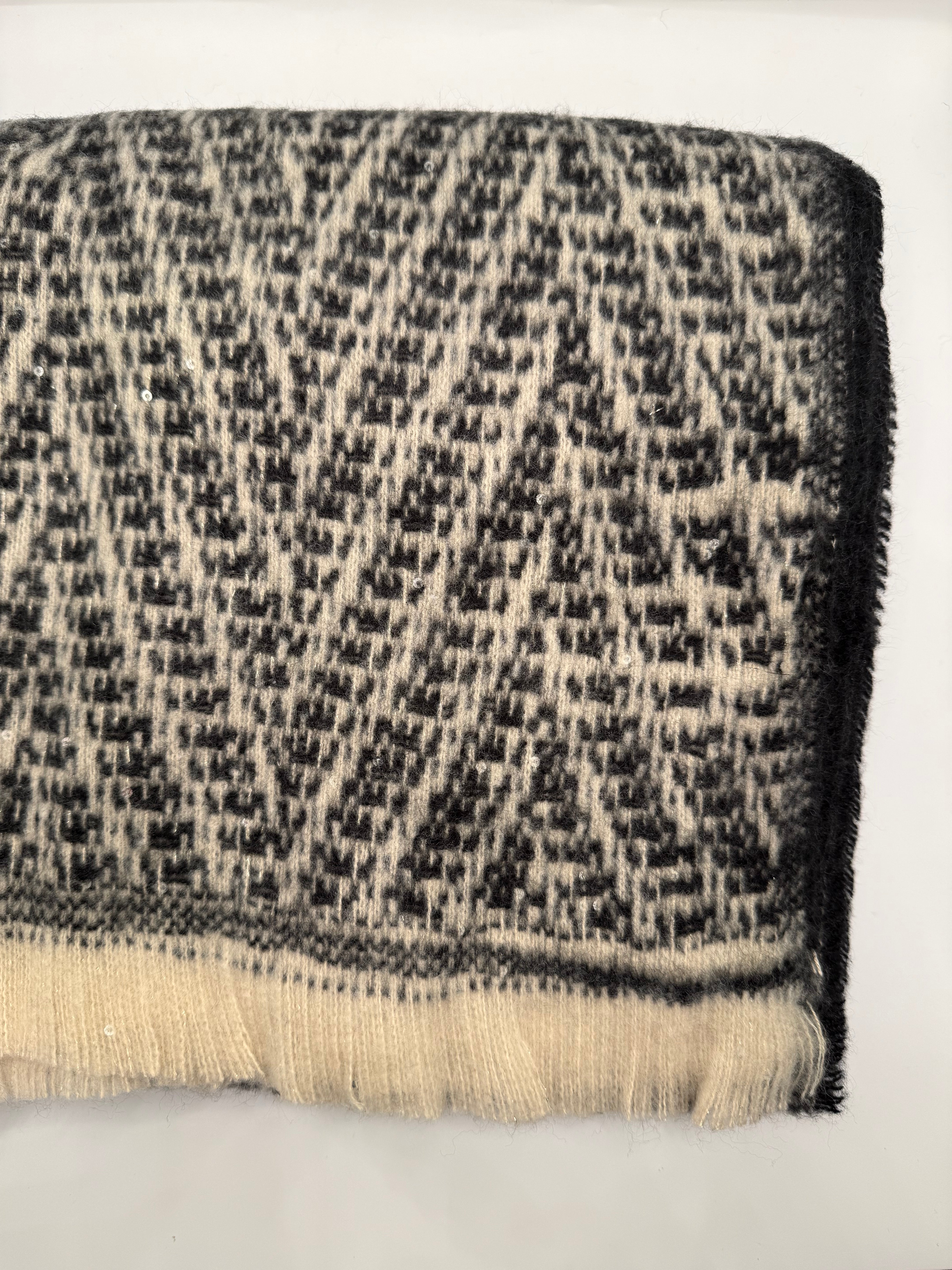 Sciarpa TEXTURE - NERO