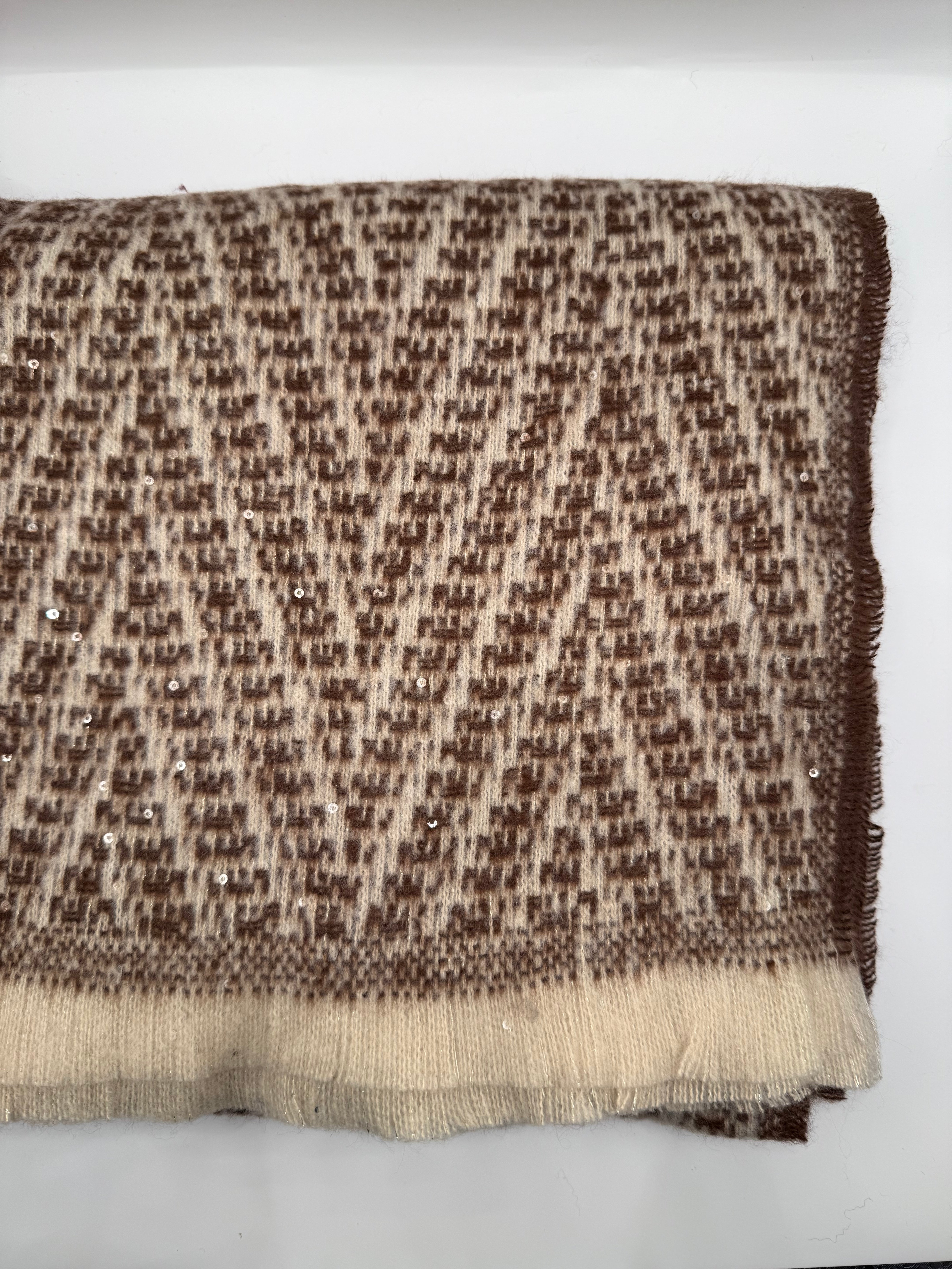 Sciarpa TEXTURE - MARRONE