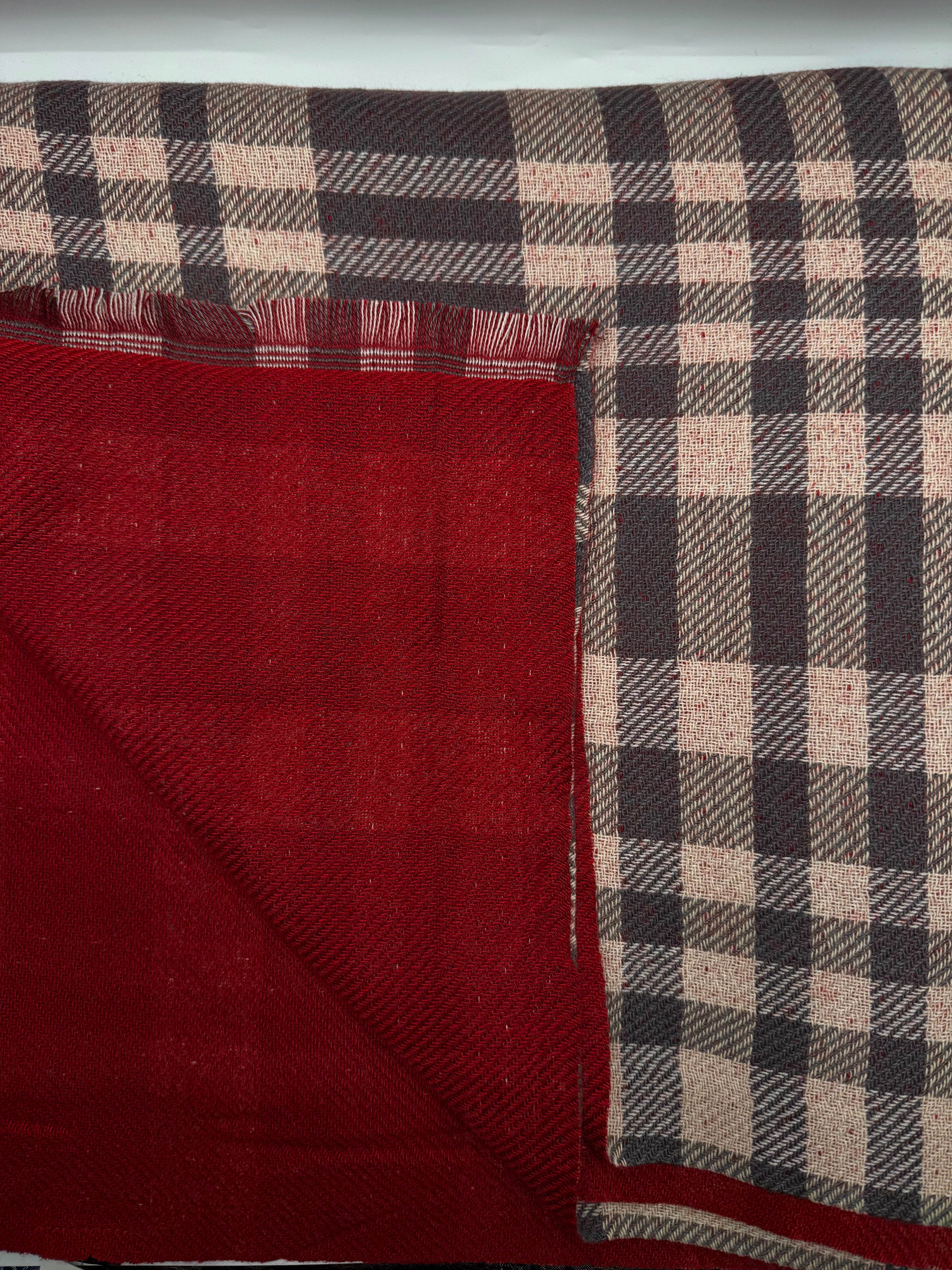 Sciarpa DOBLE QUAD - BORDEAUX