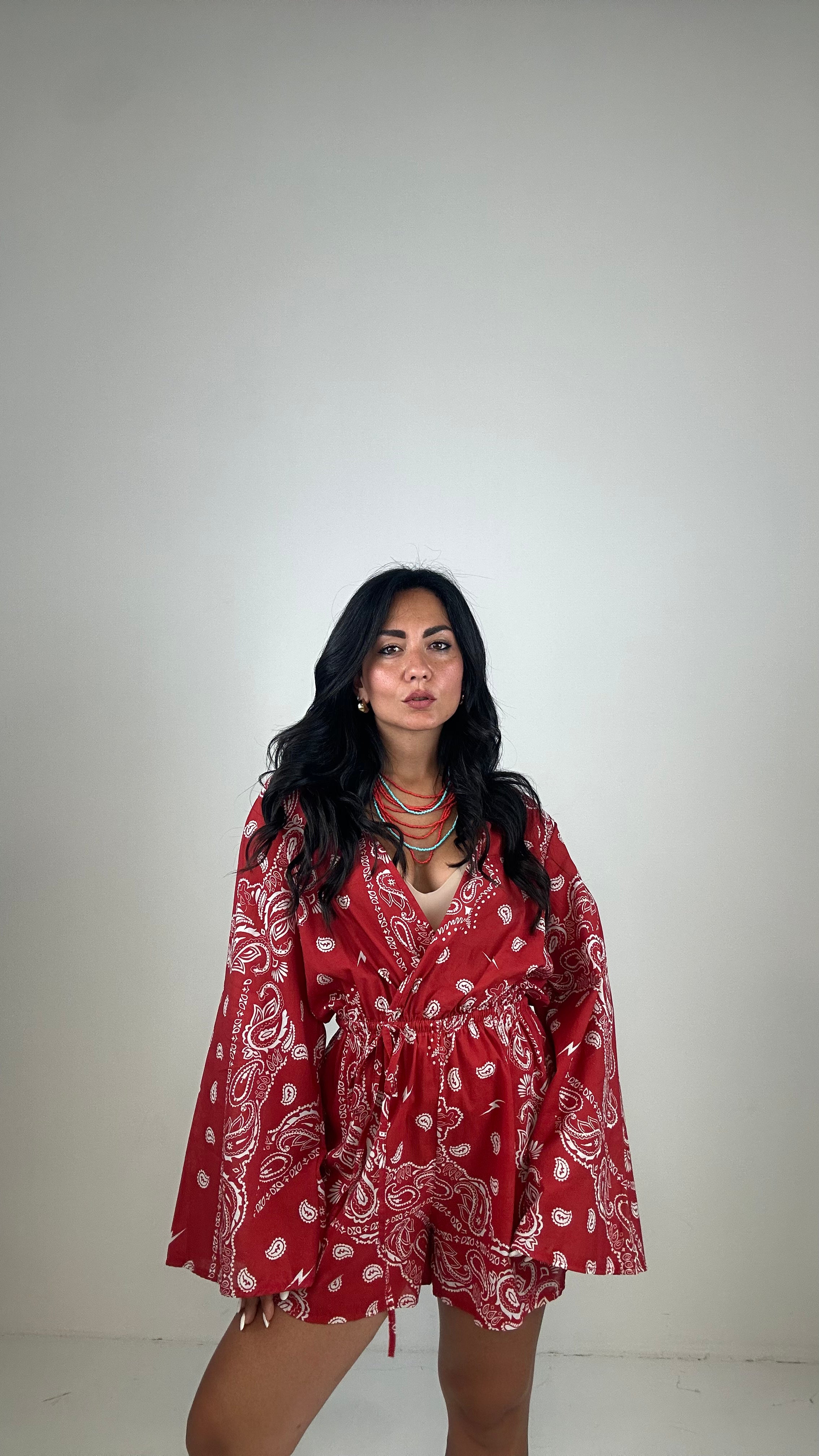 Tutina BANDANA - ROSSO