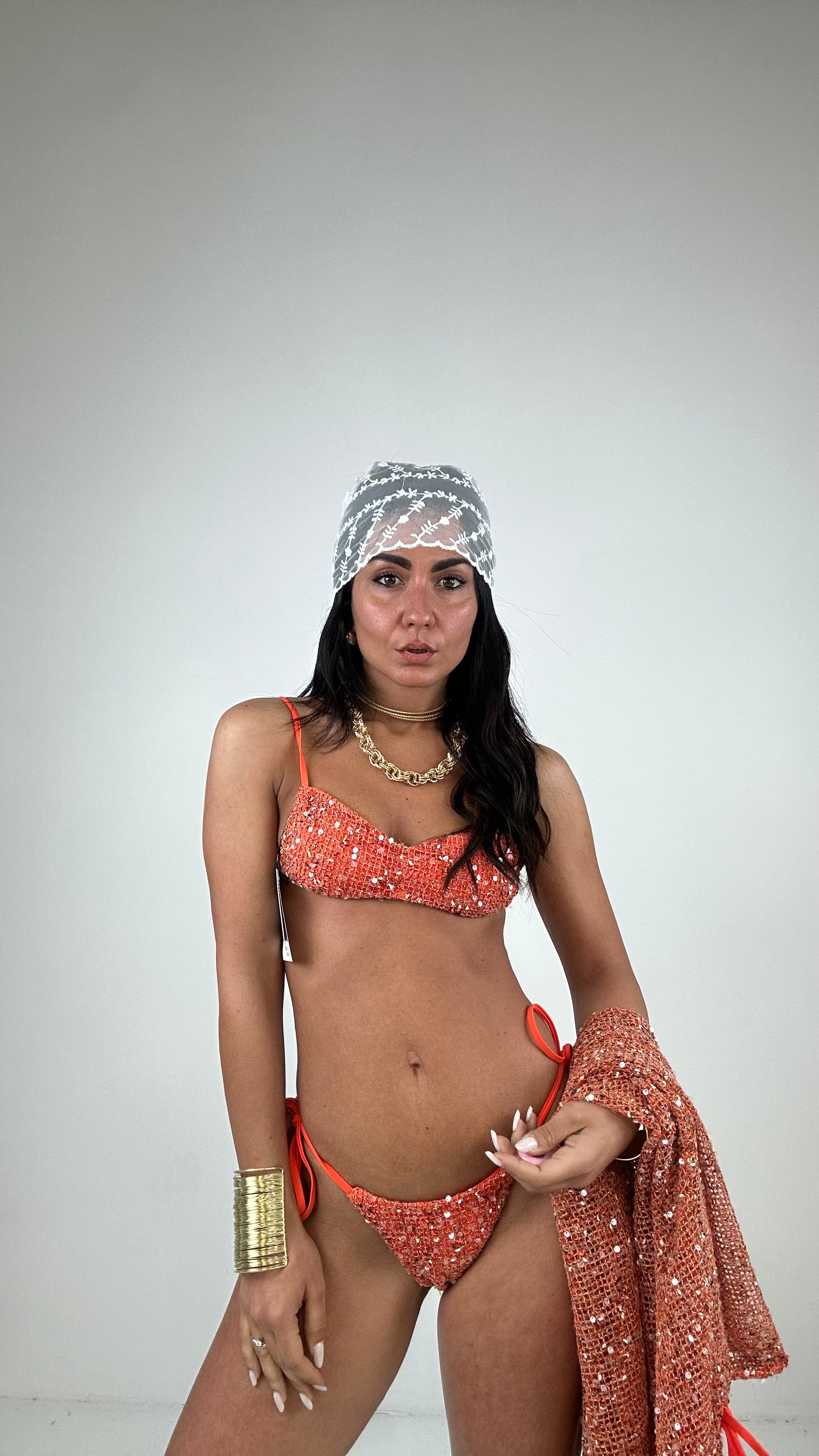 Bikini CON PANTALONE - ARANCIO